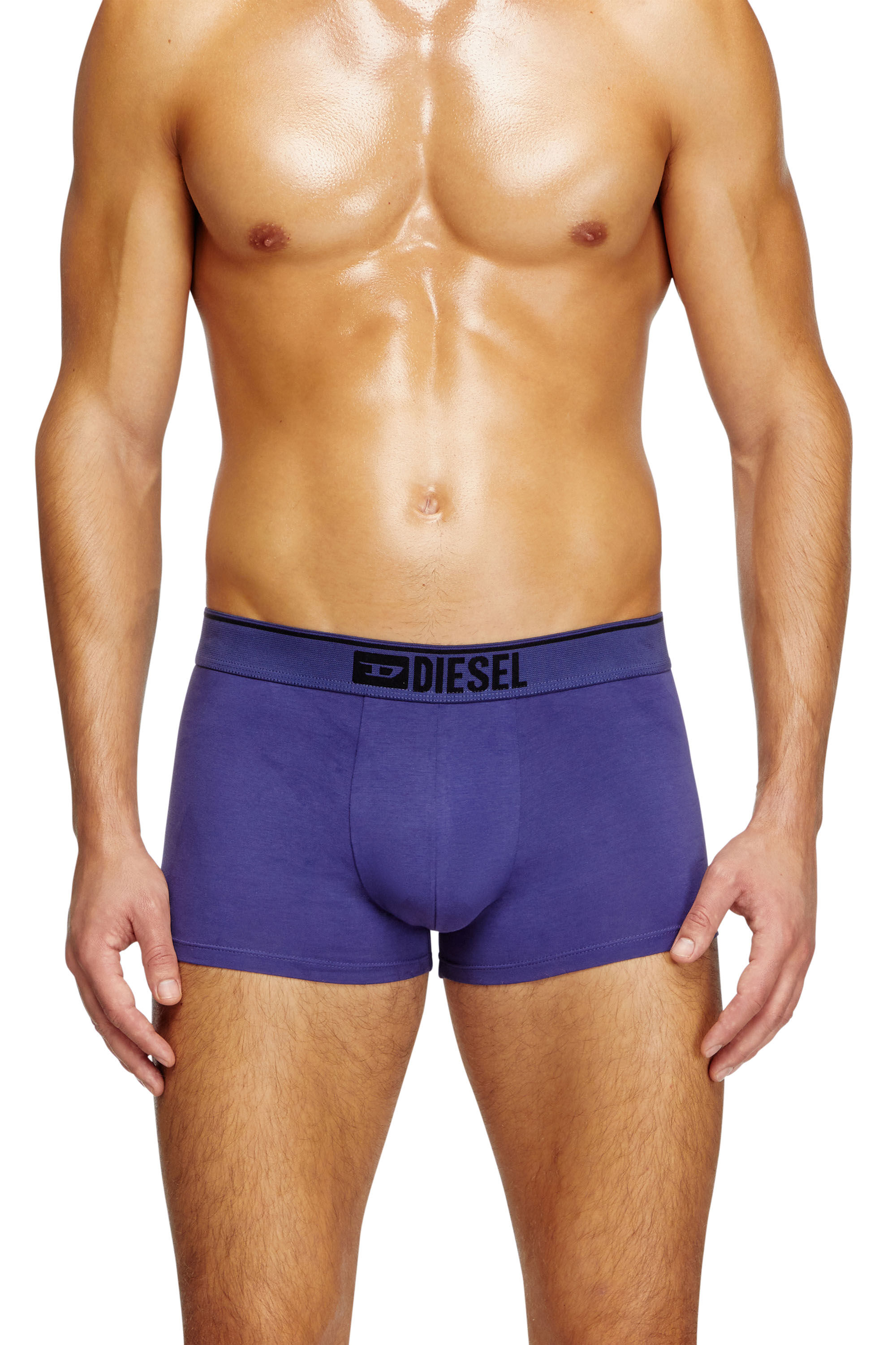 Diesel - UMBX-DAMIENTHREEPACK, Set da tre paia di boxer in cotone stretch Uomo in Multicolor - 3