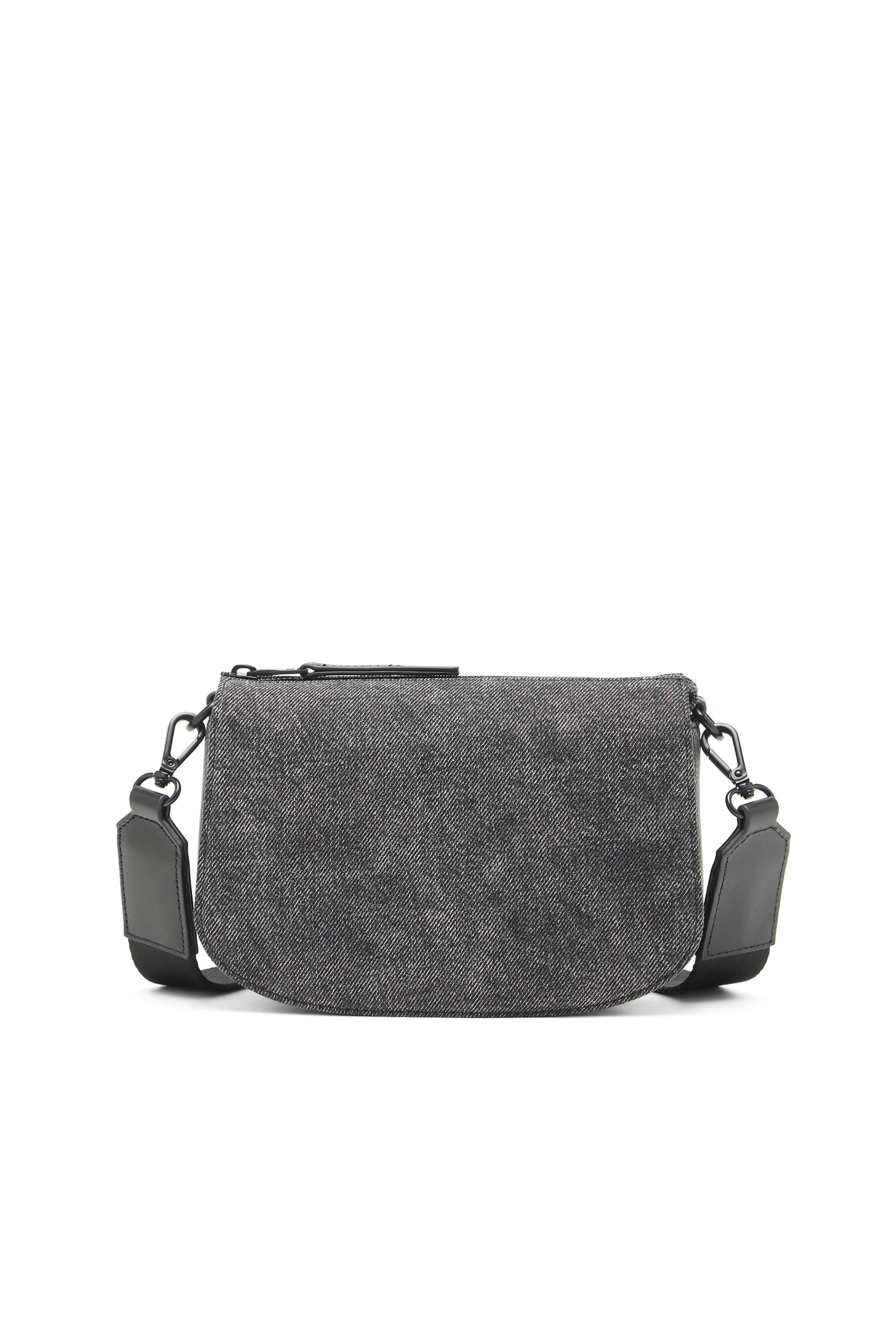 Diesel - 1DR CAMERA BAG, 1DR-Sac pour appareil photo en denim d&eacute;lav&eacute; Mixte in Gris - 2