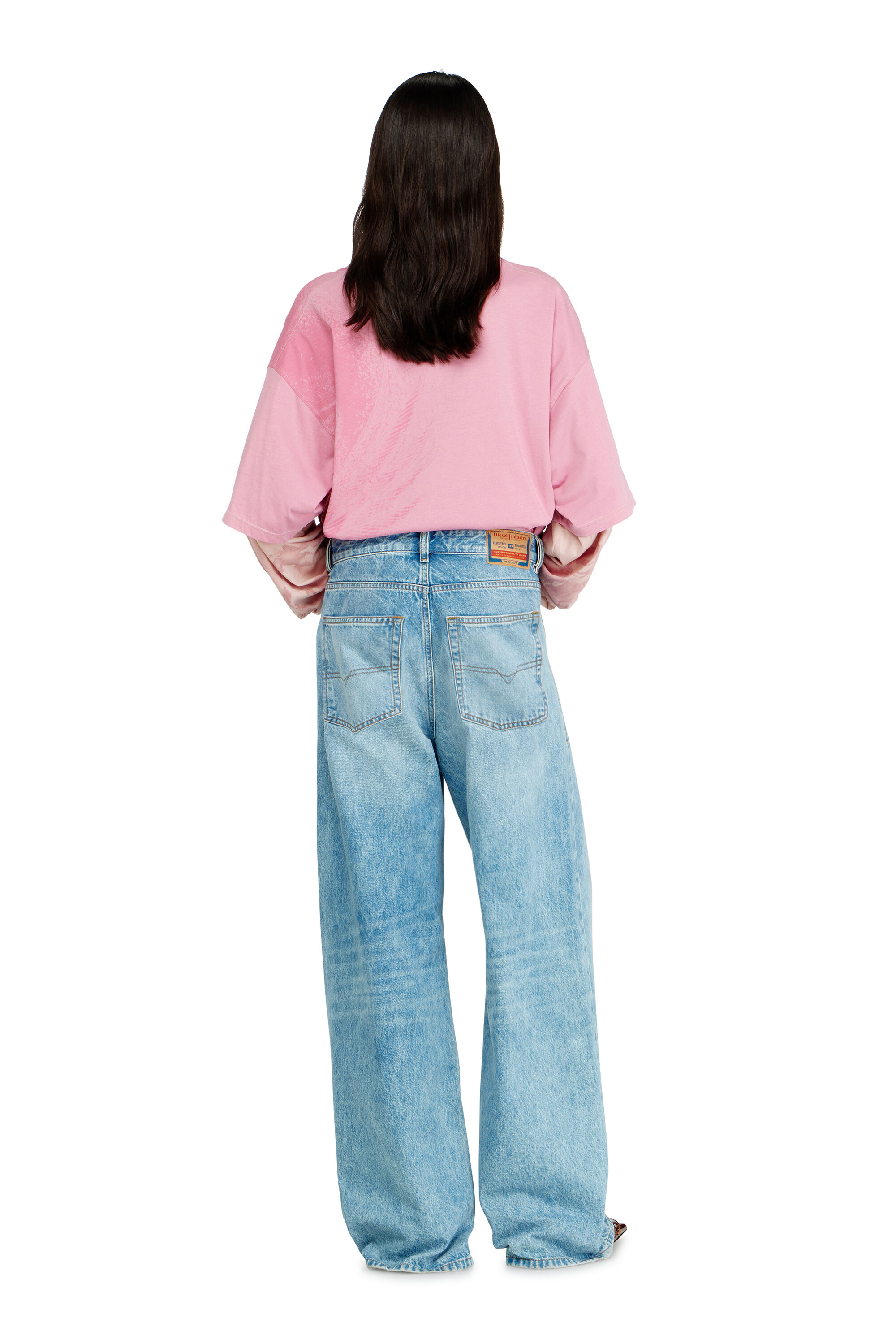 Diesel - Relaxed Jeans 1996 D-Sire 09I29 Mixte, Bleu Clair - Image 3