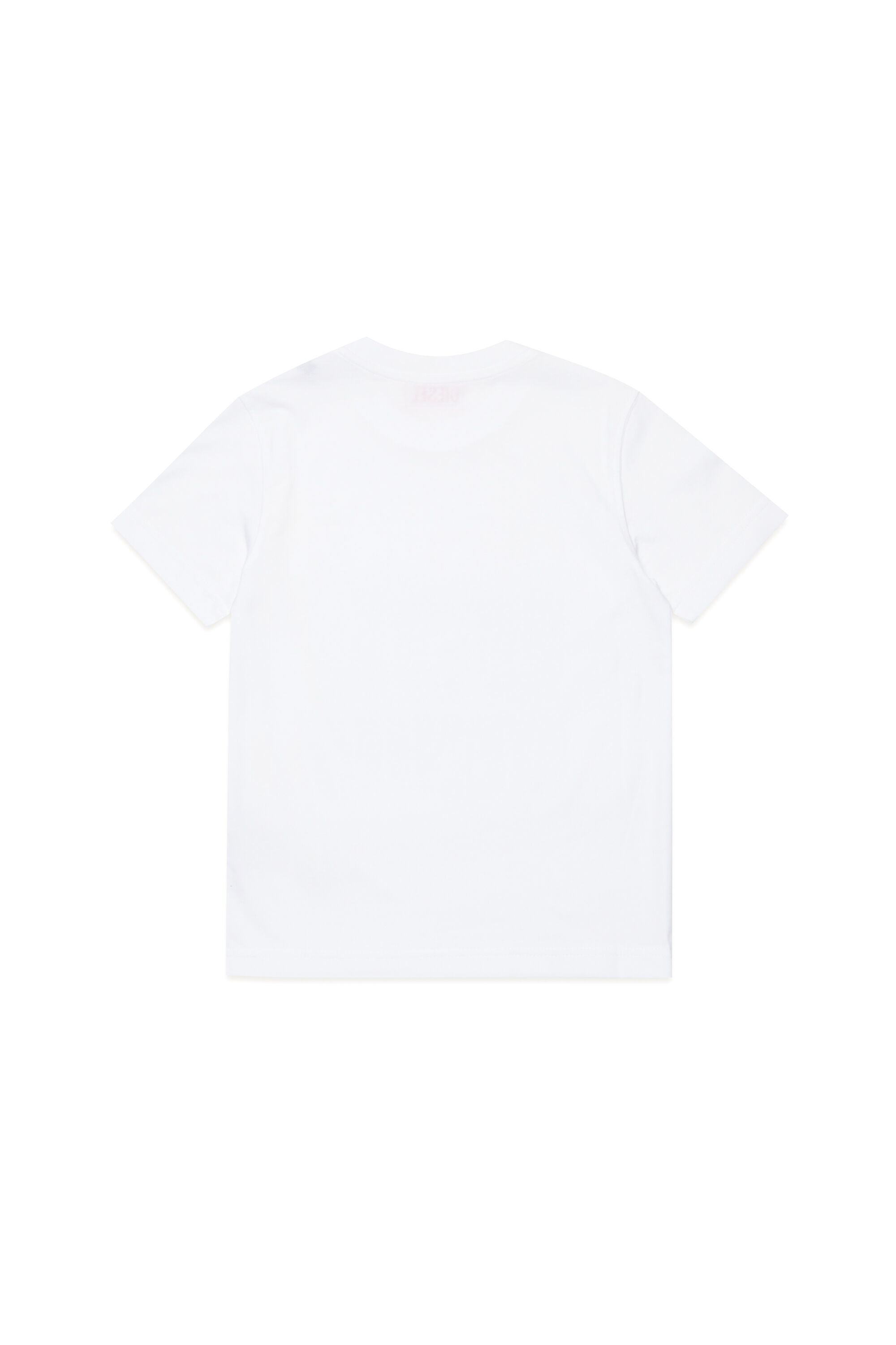 Diesel - TDIEGORL7, Uomo T-shirt con stampa Diesel Denim 78 con foto in Bianco - Image 2