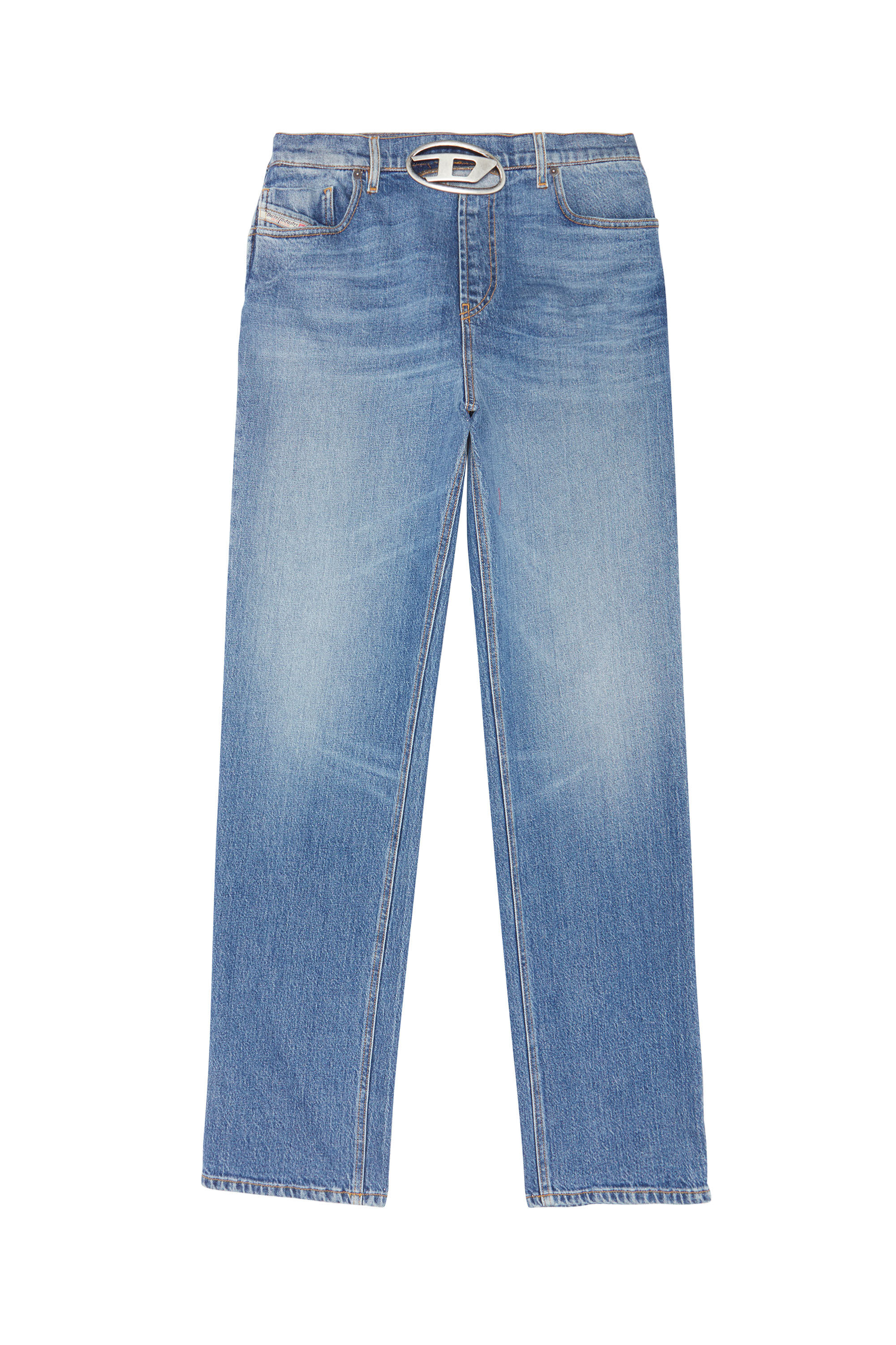 Diesel - Straight Jeans 1955 D-Rekiv 0LICI, Blu medio - Image 2