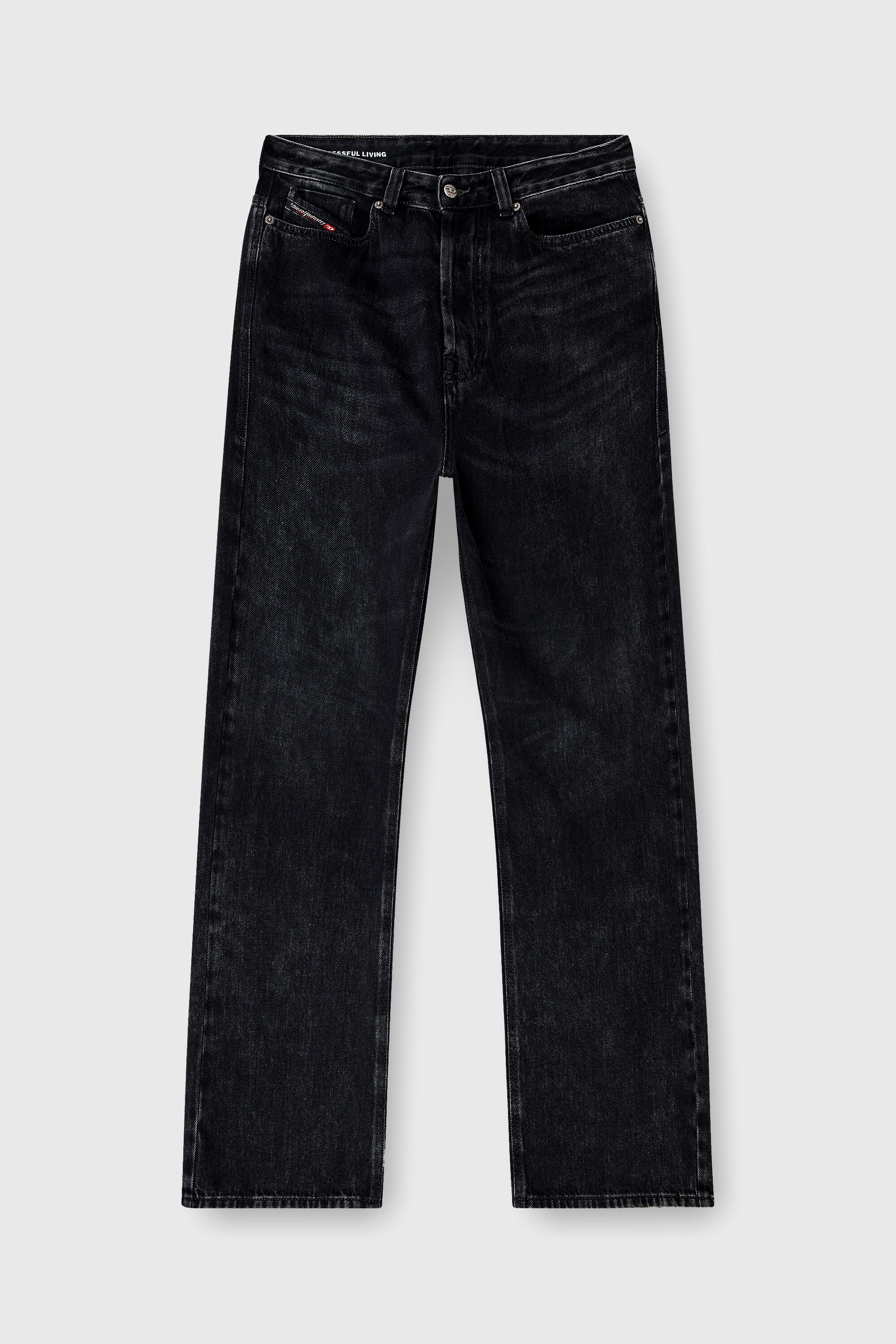 Diesel - Relaxed Jeans 1980 D-Eeper 09P09 Uomo, Nero/Grigio scuro - Image 4