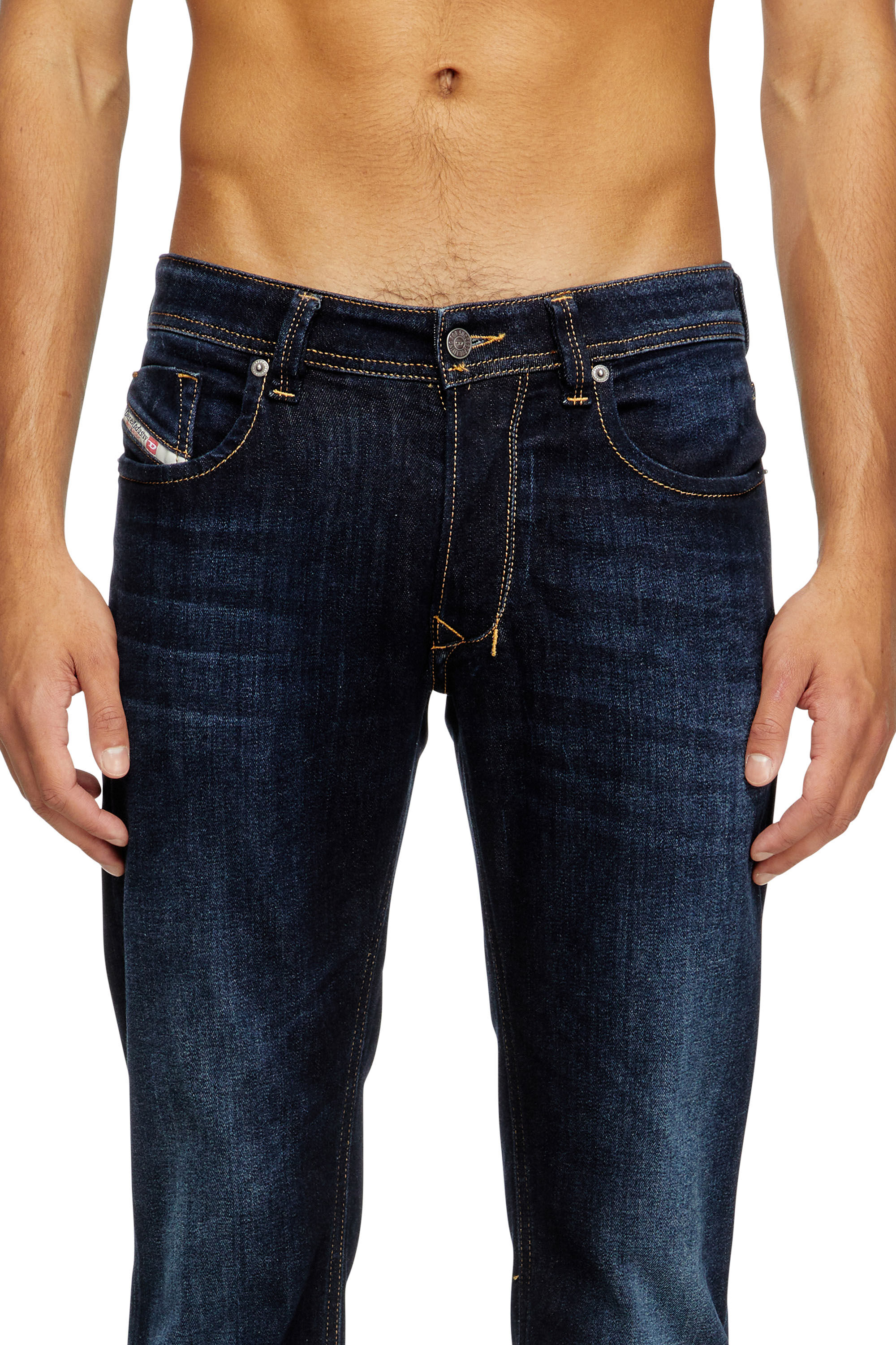 Diesel - Regular Jeans 1985 Larkee 009ZS Homme, Bleu Foncé - Image 5
