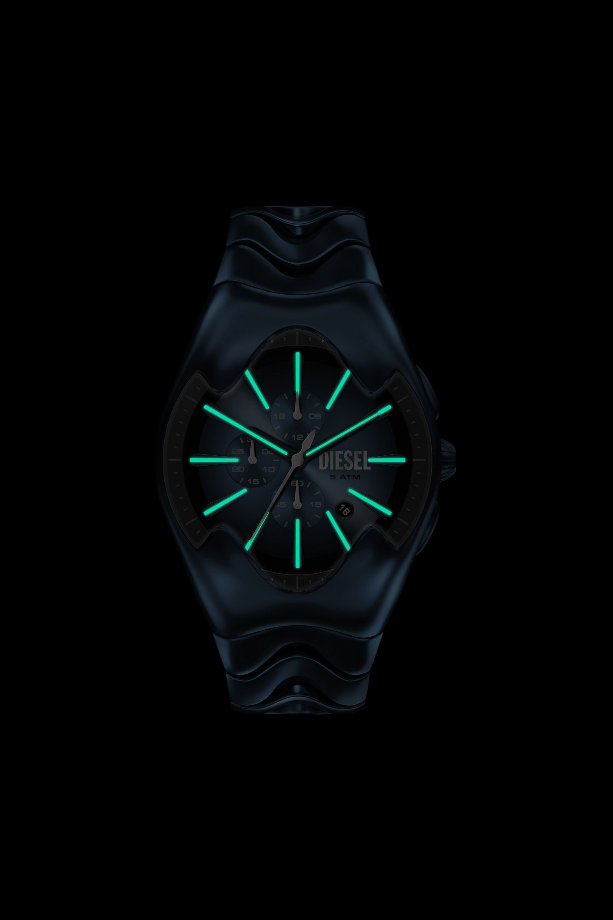 Diesel - DZ4704 WATCH, Orologio Mercurial in acciaio inox blu Uomo in Multicolor - 6