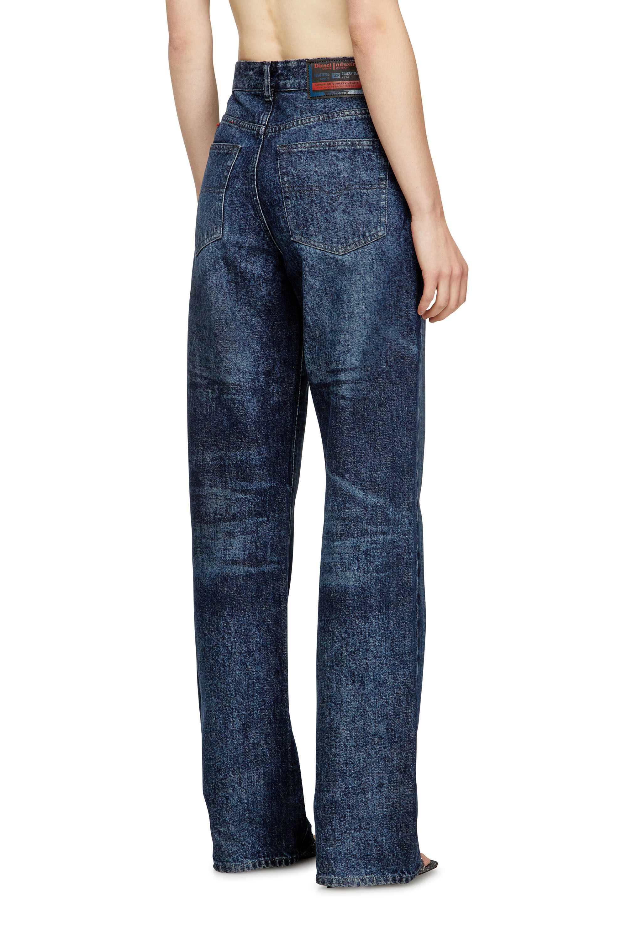 Diesel - Regular Jeans 1971 D-Sent 007CV Donna, Blu Scuro - Image 4