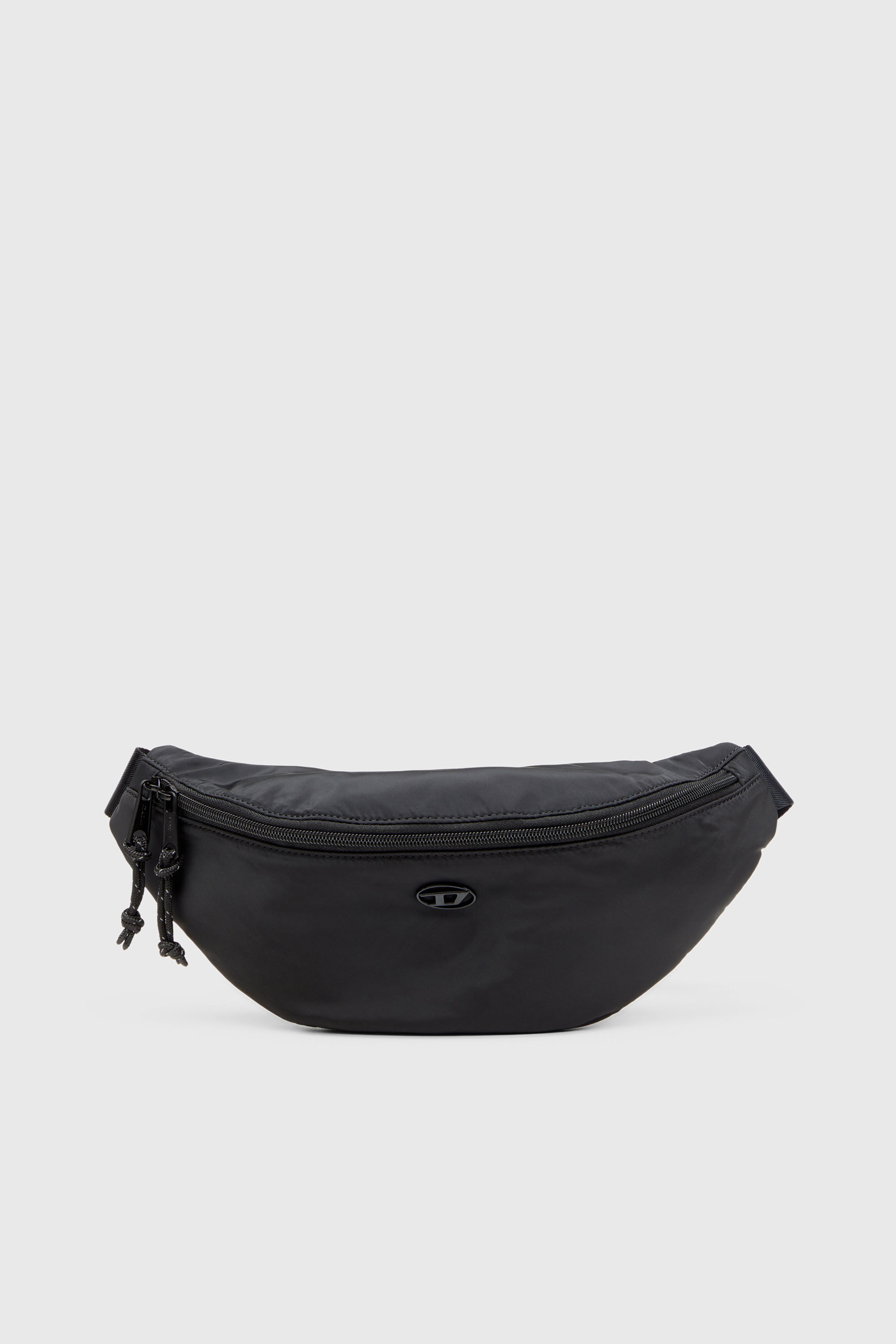 Diesel - D-PACK BELTBAG X, Herren D-Pack-G&uuml;rteltasche aus Satin-Touch-Stoff in Schwarz - 2