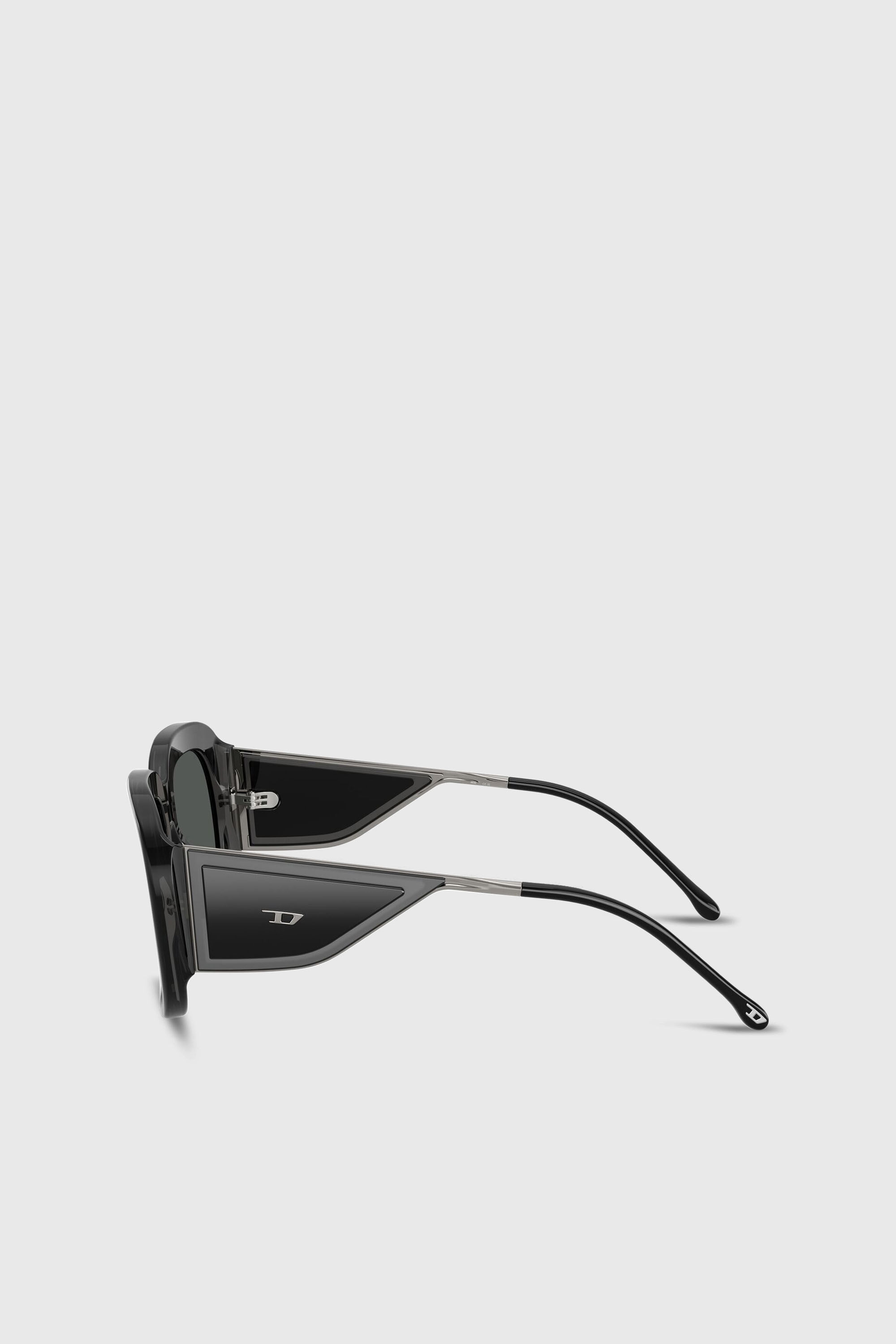 Diesel - 0DL2015U, Occhiali da sole quadrati Unisex in Nero - 5