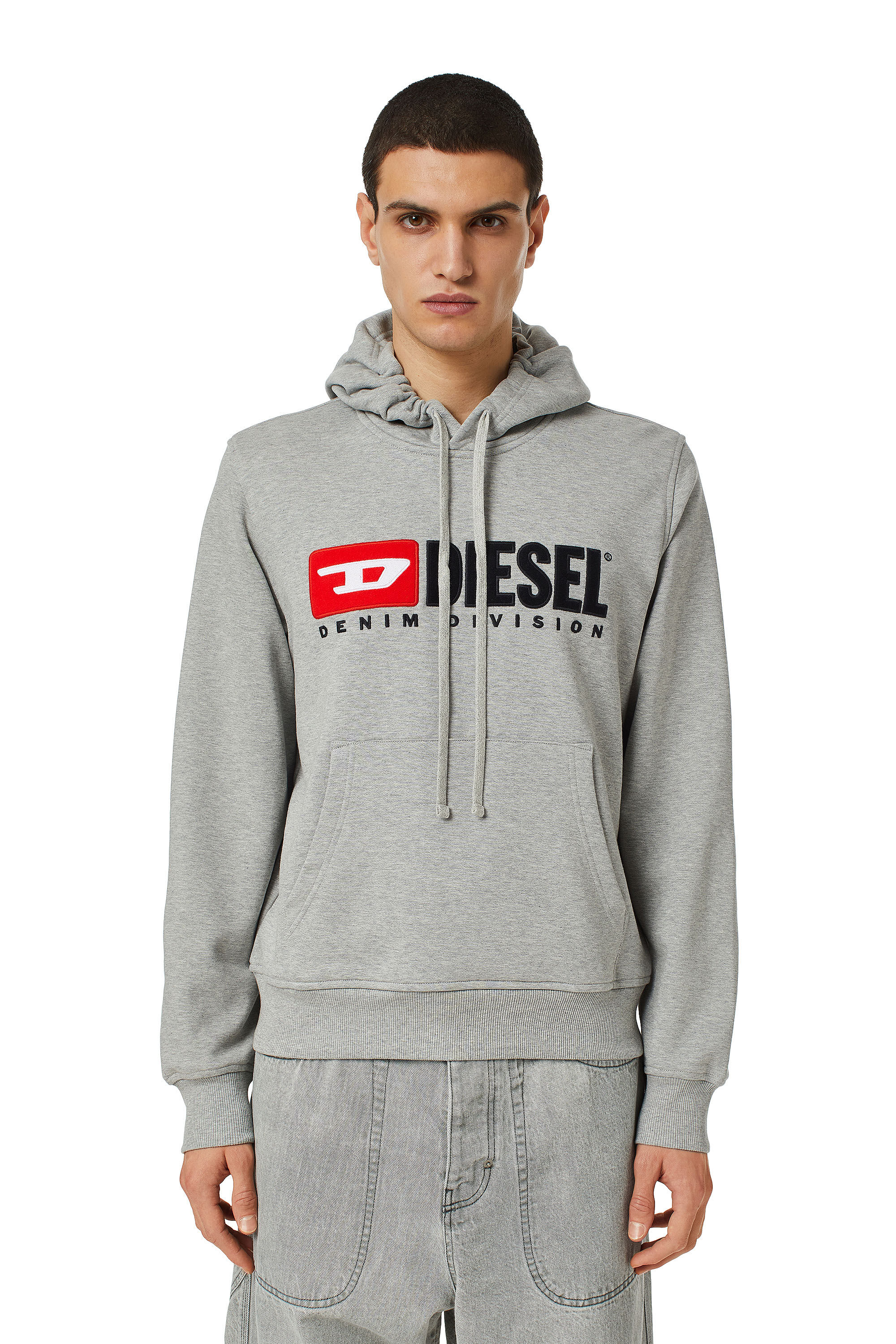 Diesel - S-GINN-HOOD-DIV, Grau - Image 3
