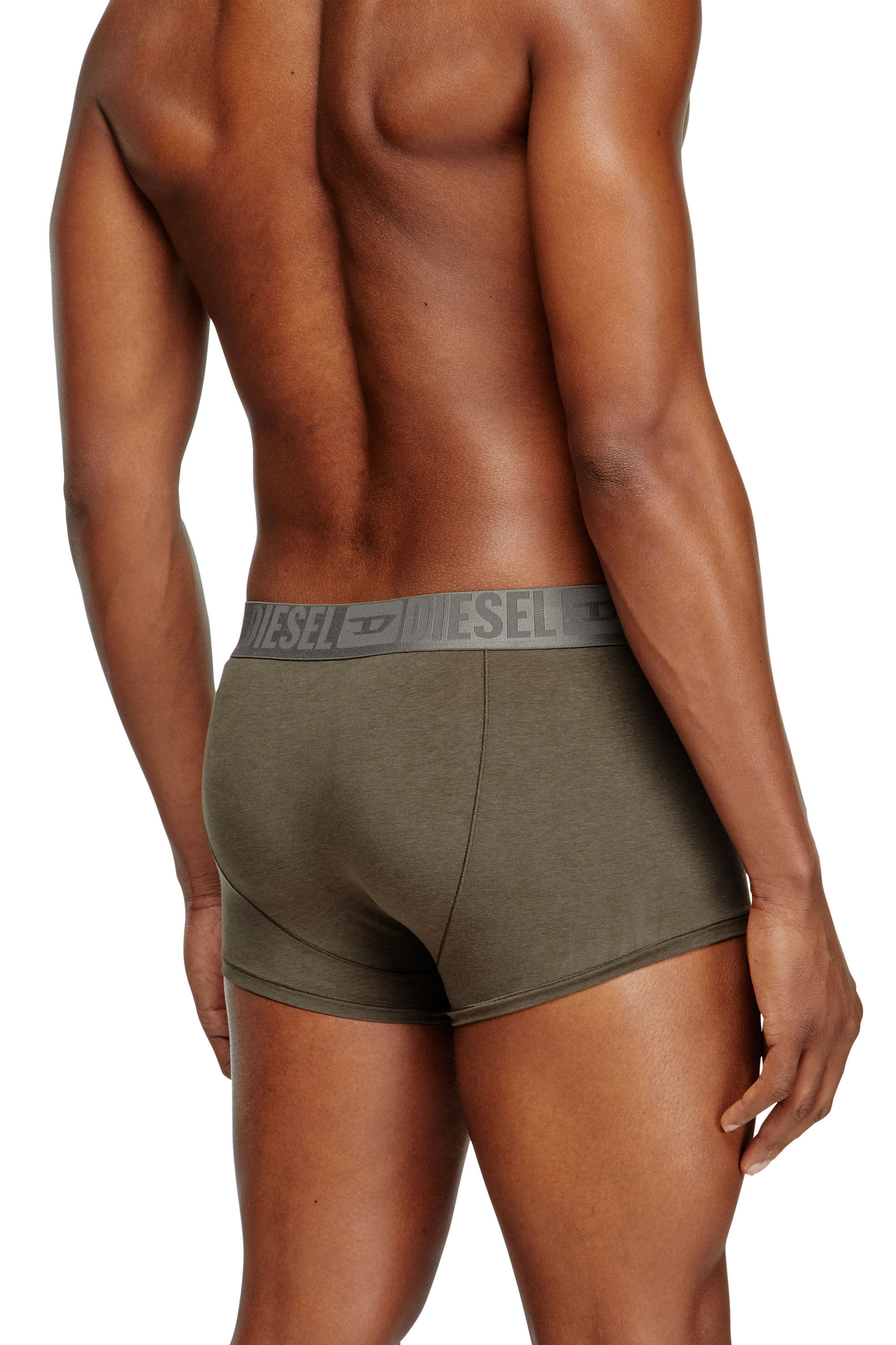 Diesel - BENJAMIN-D-MONO-3PACK, Herren Einfarbige Retropants im Dreierpack in Grün/Schwarz - 4