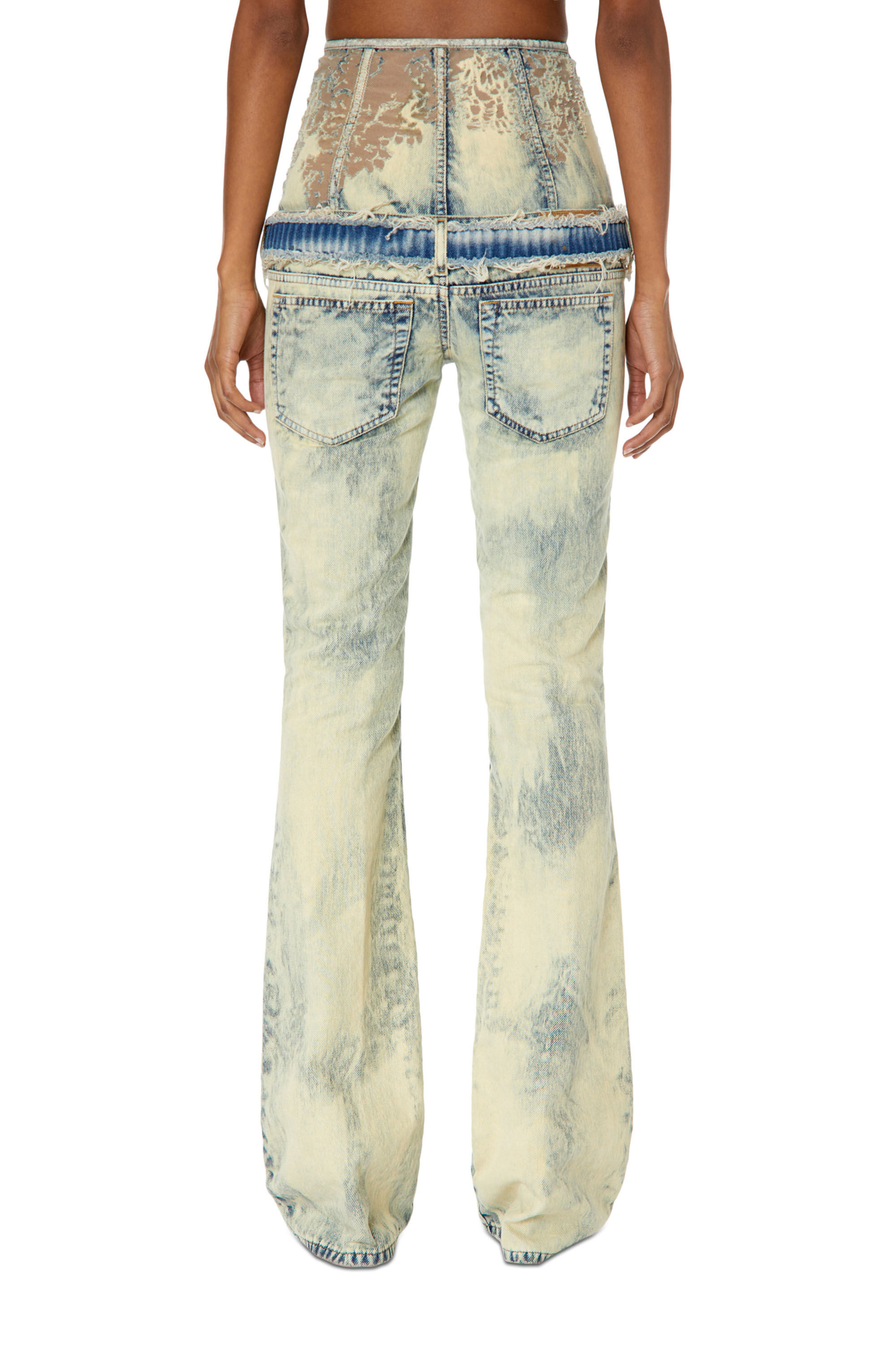 Diesel - Bootcut and Flare Jeans 1969 D-Ebbey 068GP, Bleu Clair - Image 4