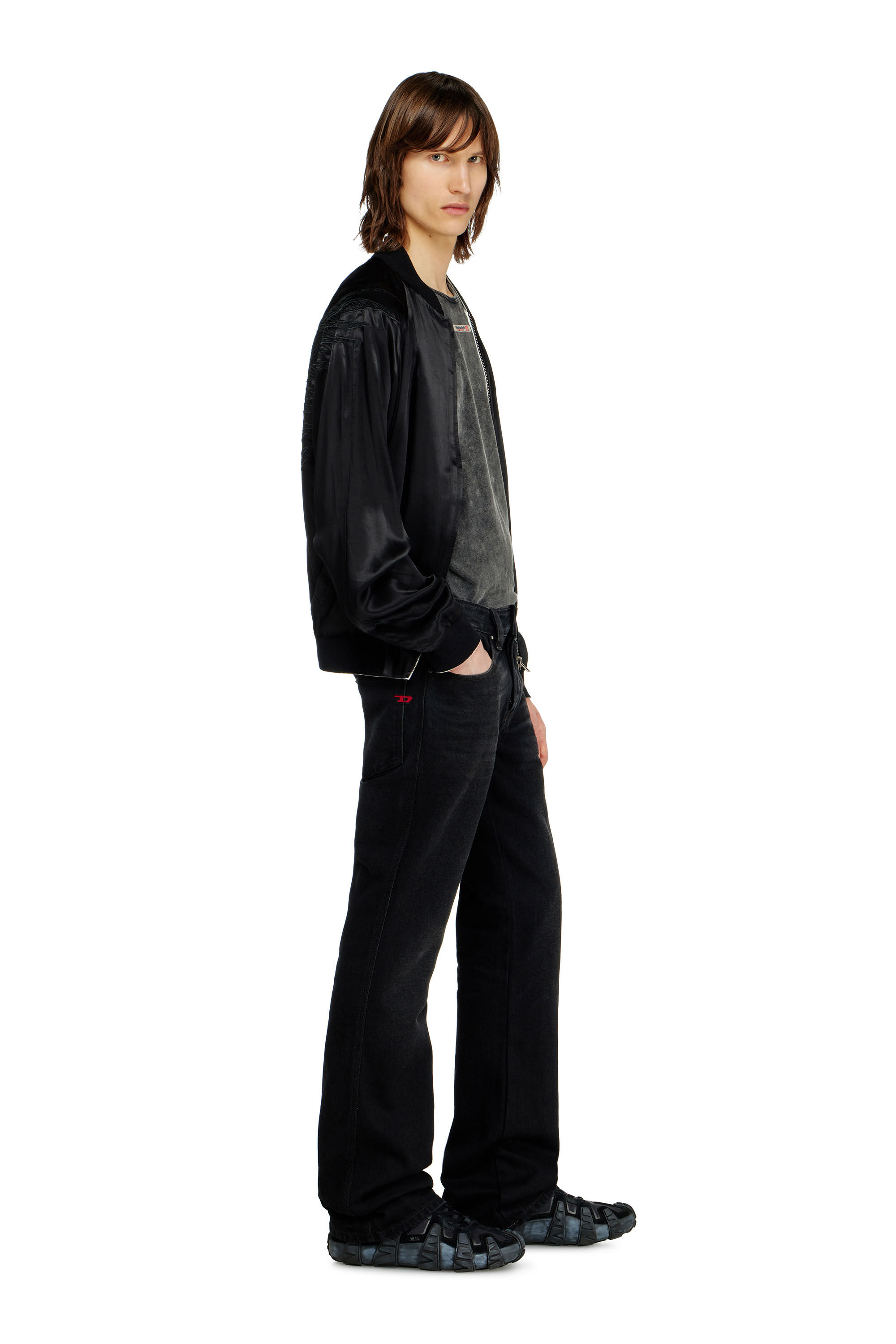 Diesel - Bootcut Jeans 1998 D-Buck 0ADBV Uomo, Nero - Image 2