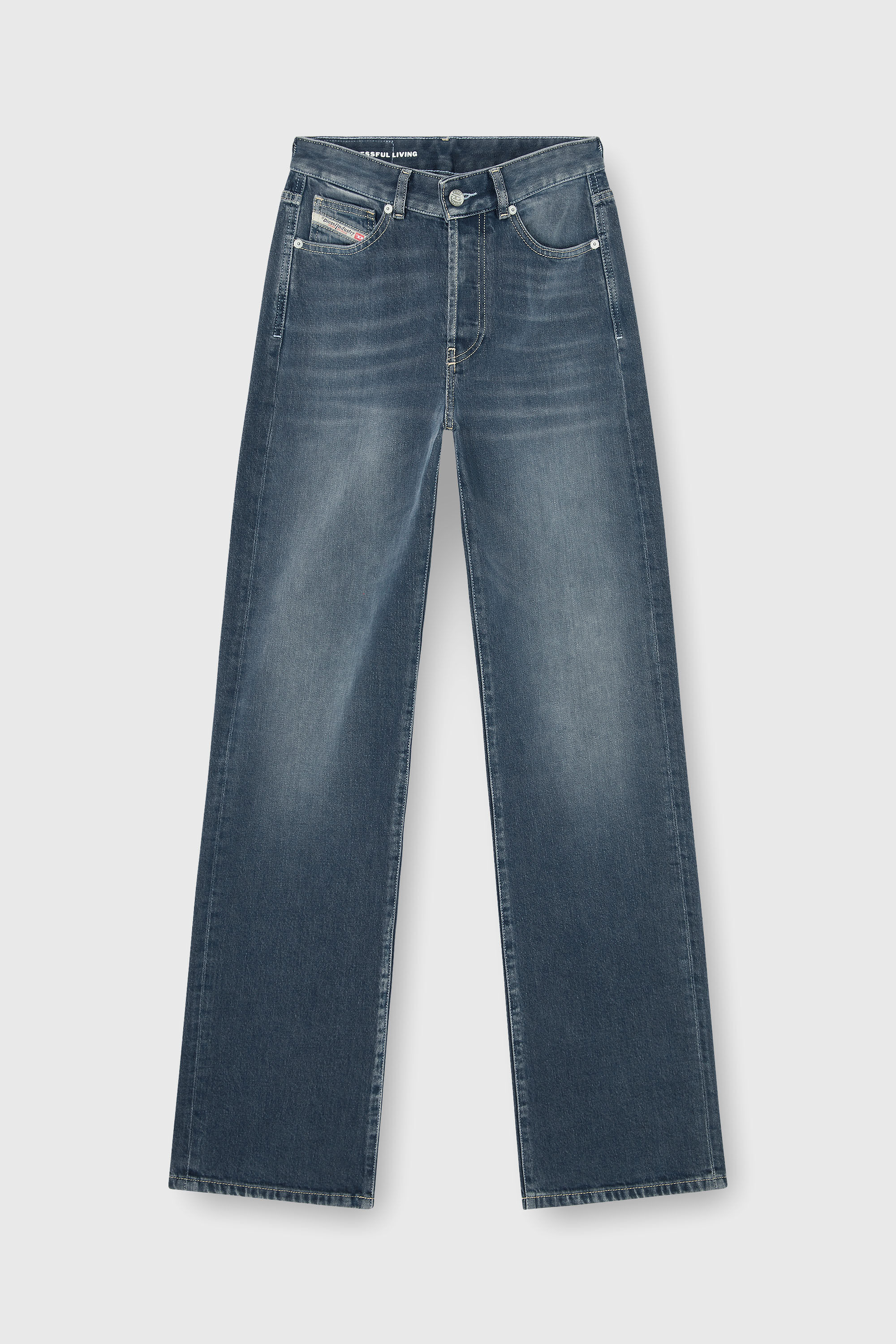 Diesel - Regular Jeans 1971 D-Sent 007EI Donna, Blu Scuro - Image 6