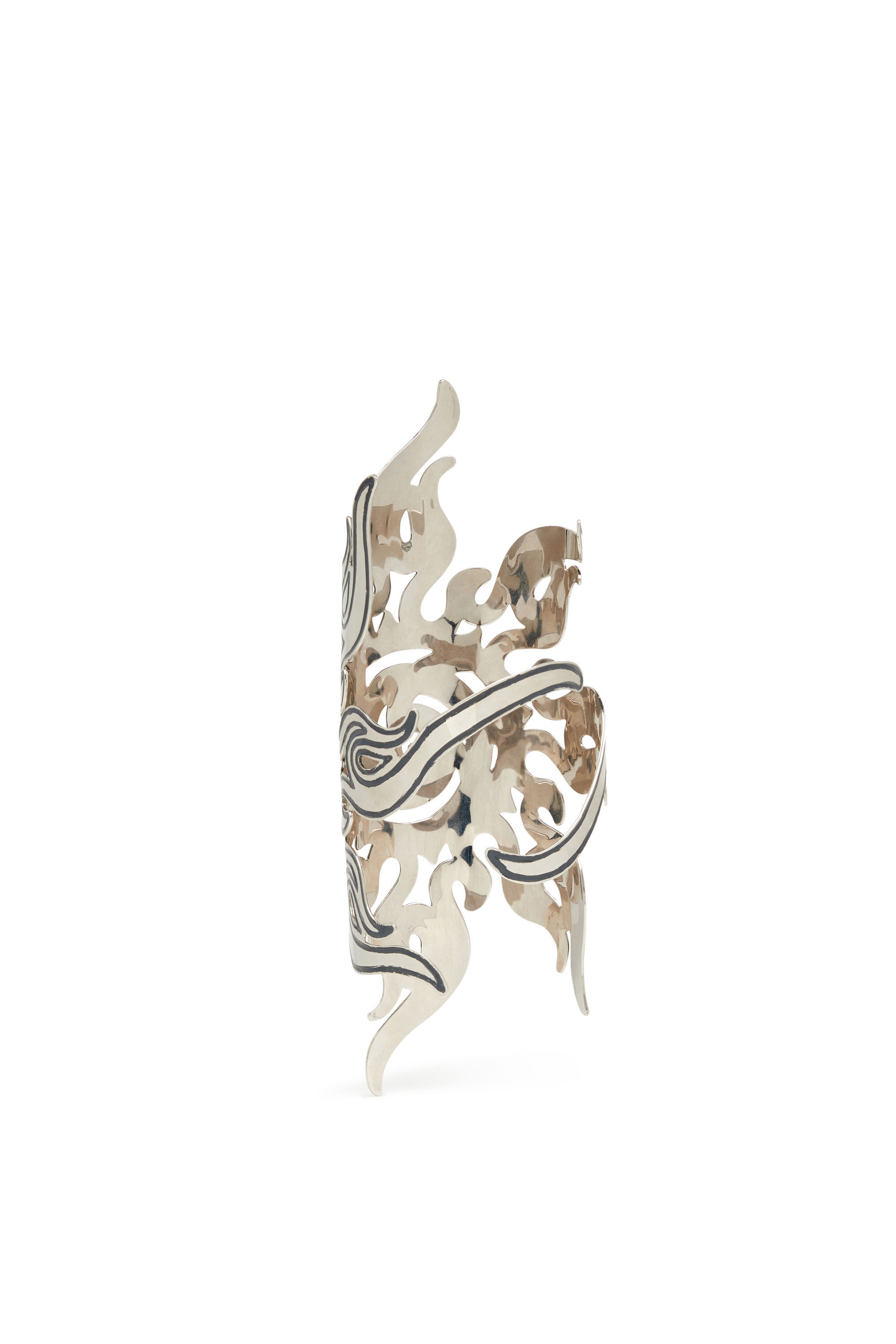 Diesel - TRIBAL SUN ARMBAND, Donna Arm cuff motivo sole tribale in Argento - Image 2