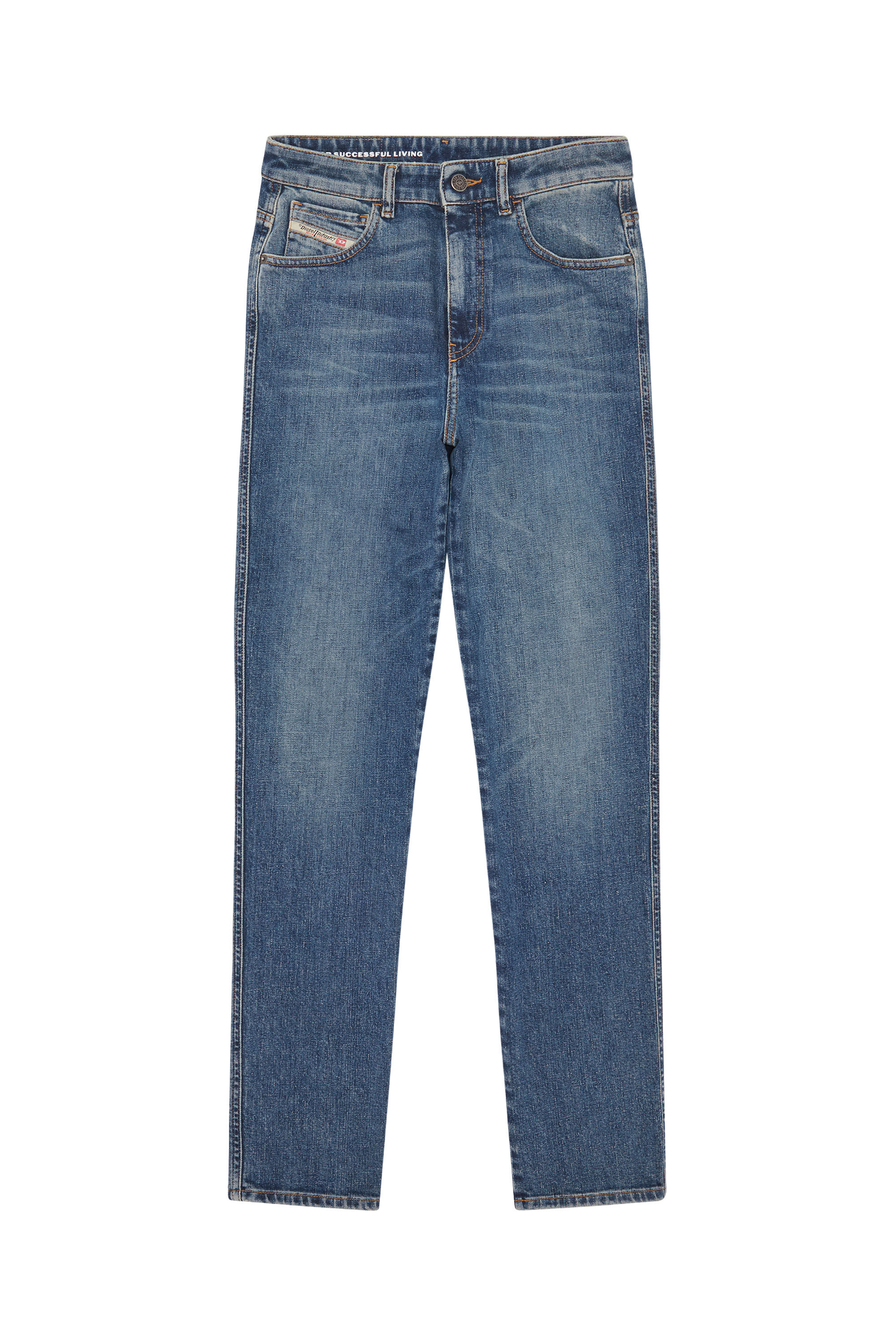 Diesel - Straight Jeans 1994 09E72, Bleu moyen - Image 2
