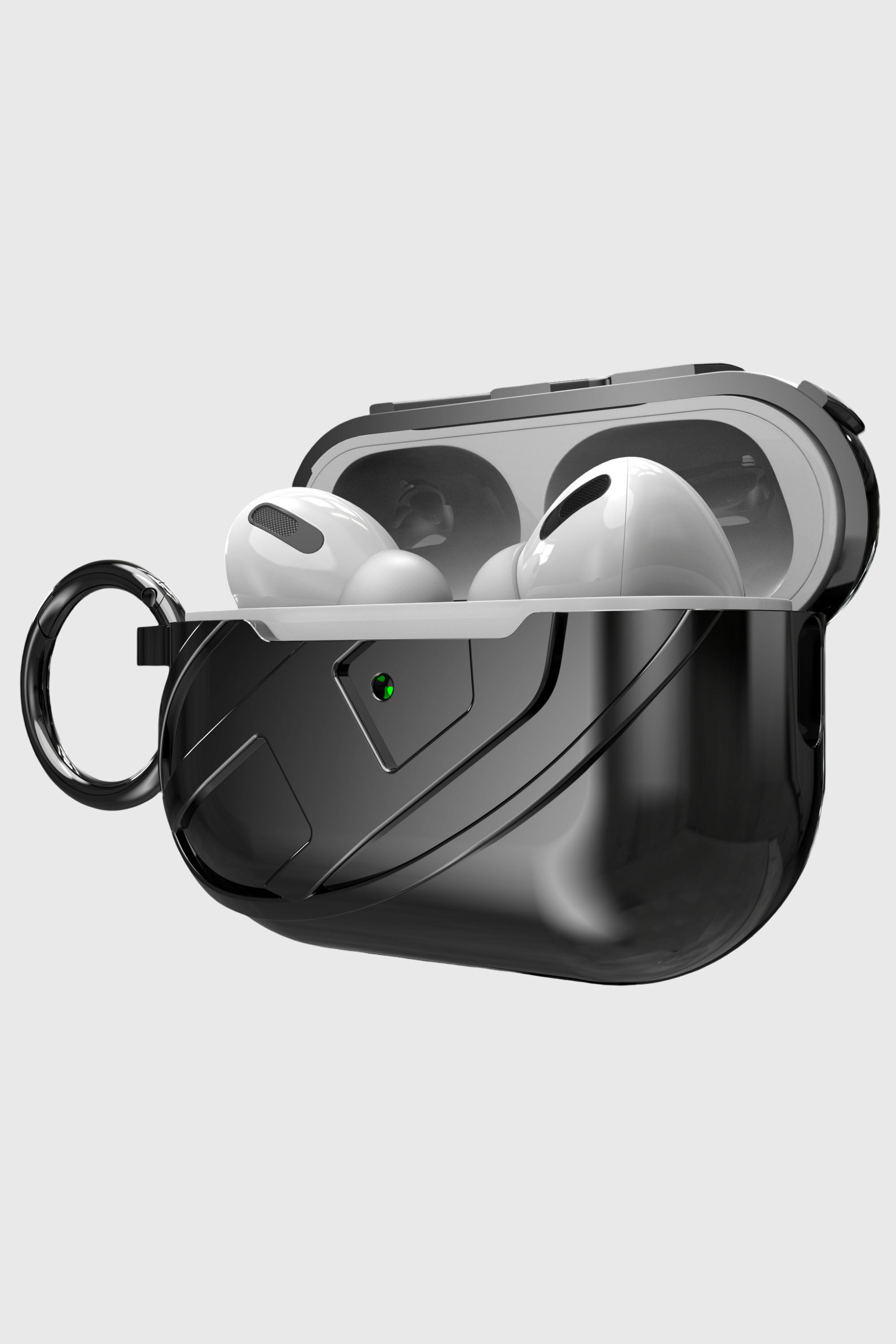 Diesel - 60275 MOULDED CASE, Custodia AirPods AirPods Pro / Pro 2 Unisex in Nero - 2