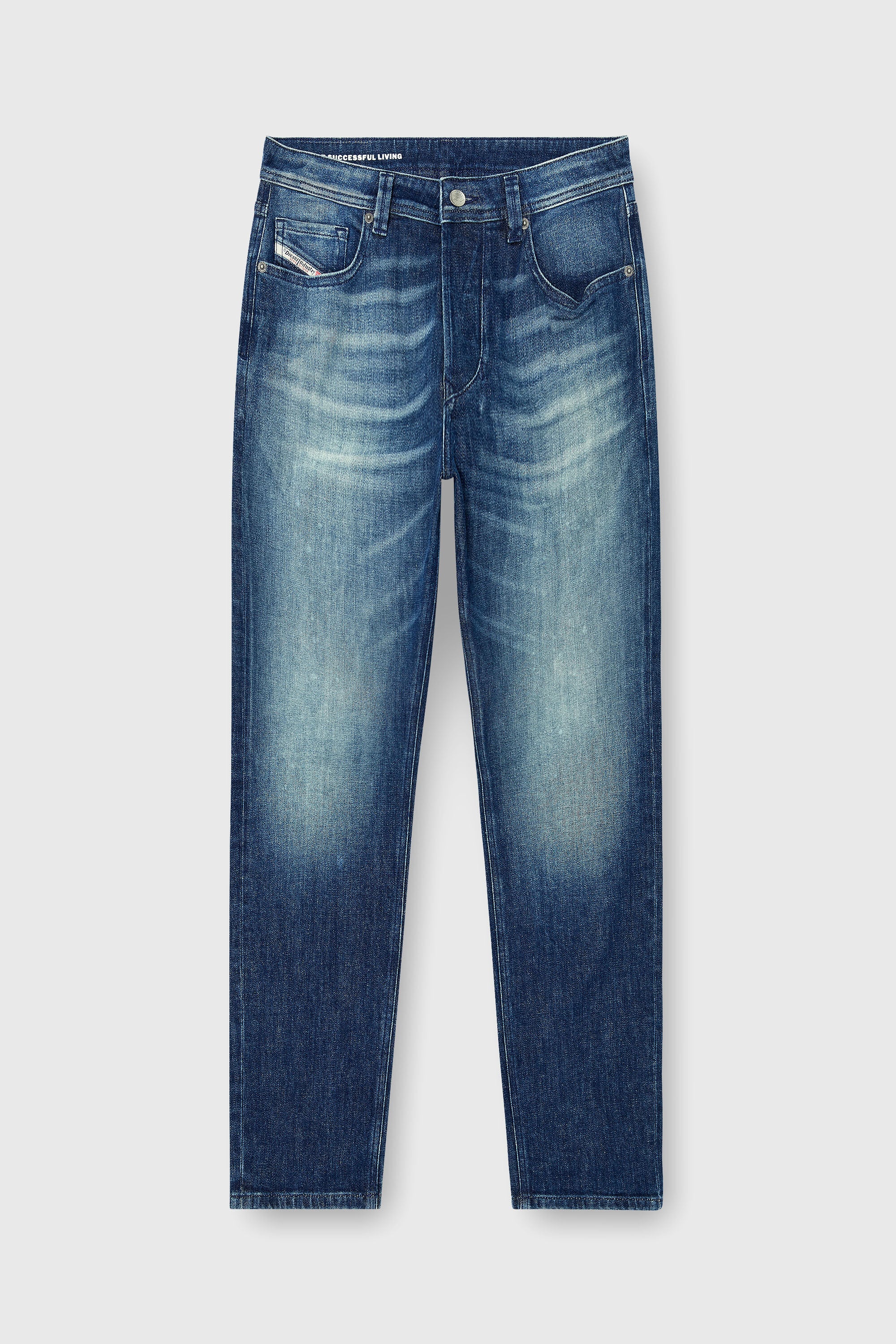 Diesel - Regular Jeans 1986 Larkee-Beex 0KBBR Uomo, Blu Scuro - Image 6