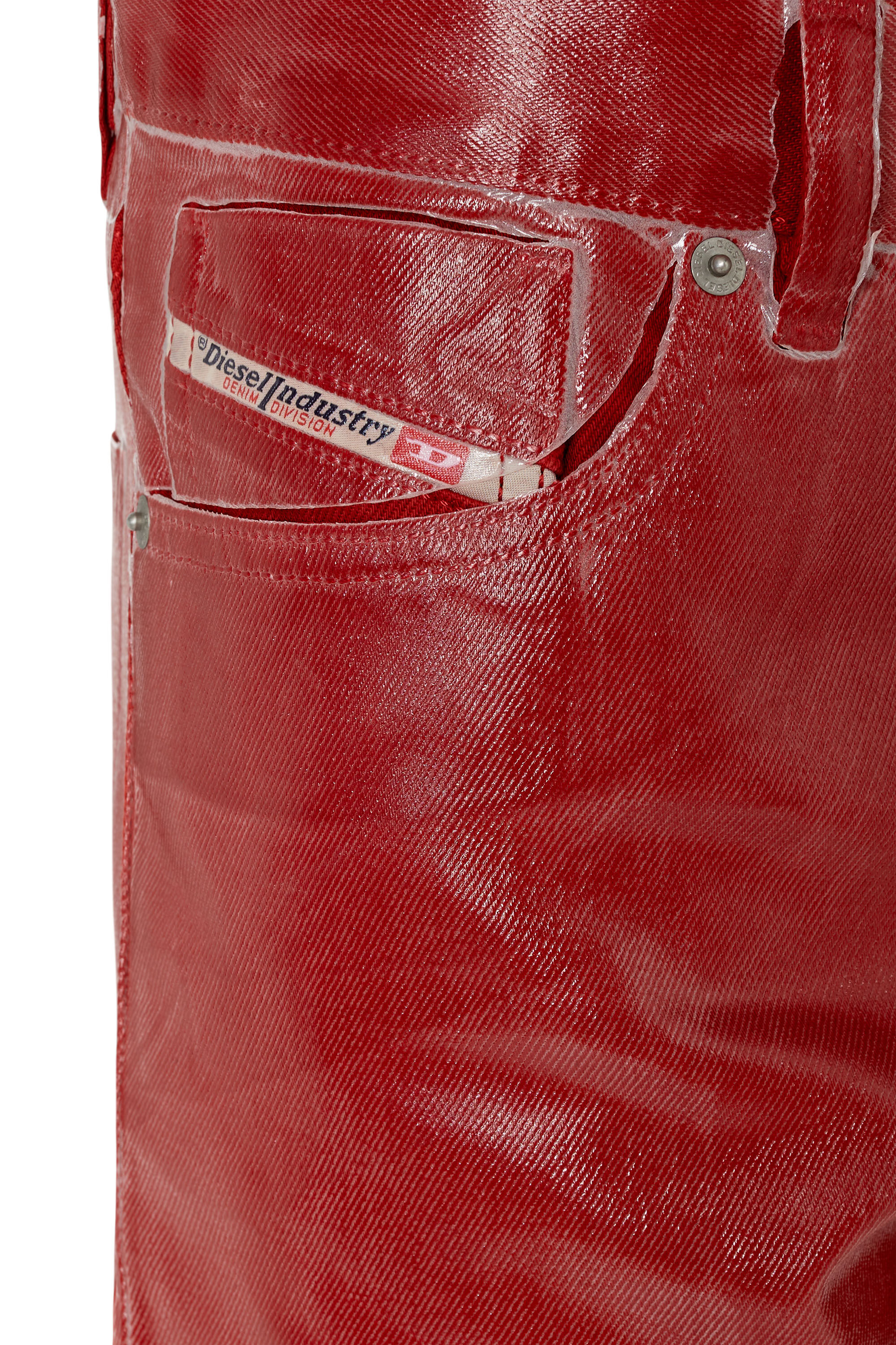 Diesel - 1995 09E50 Straight Jeans, Rouge - Image 6