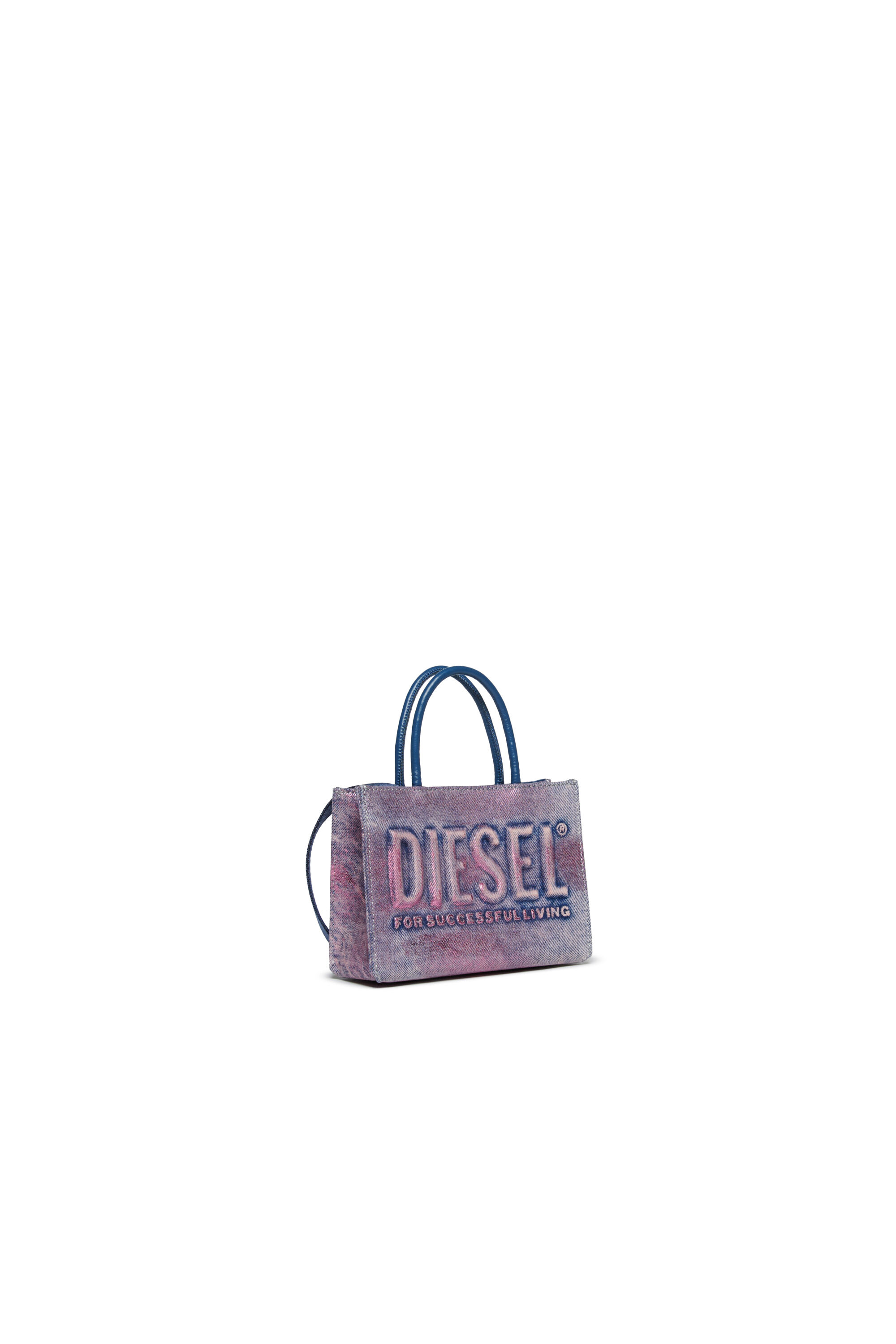 DSL 3D MINI BAG, Blu/Rosa
