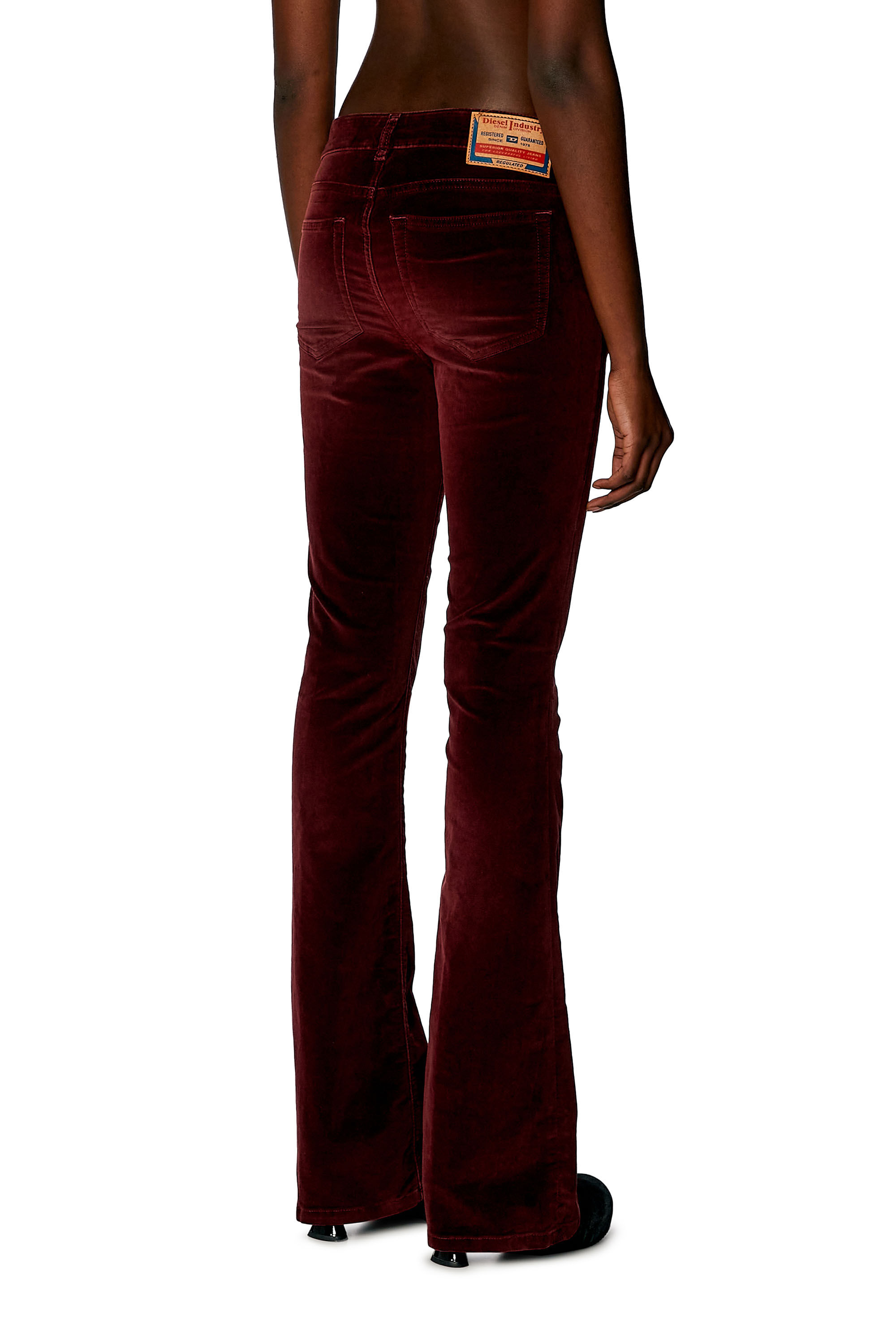 Diesel - Bootcut and Flare Jeans 1969 D-Ebbey 003HL, Rosso - Image 4