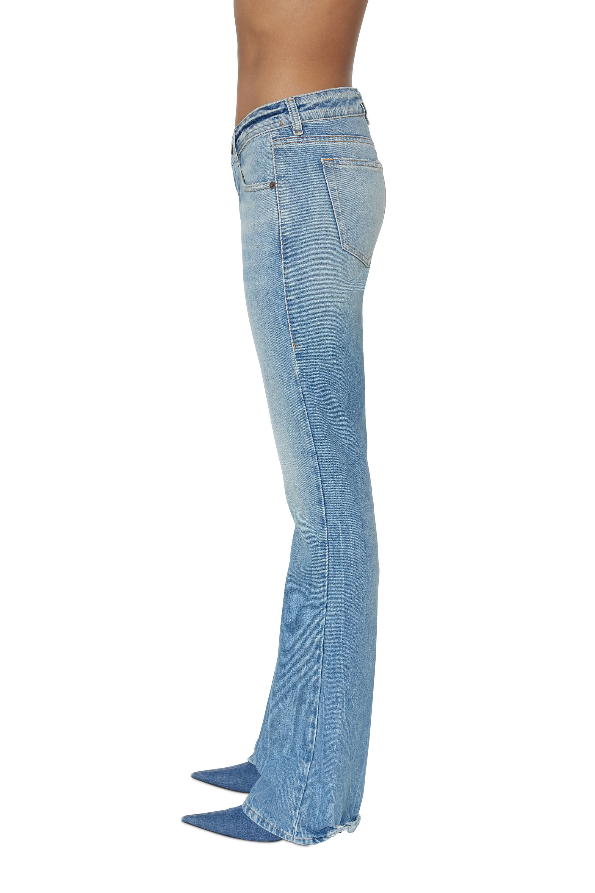 Diesel - 1969 D-EBBEY 09D98 Bootcut and Flare Jeans, Blu Chiaro - Image 5