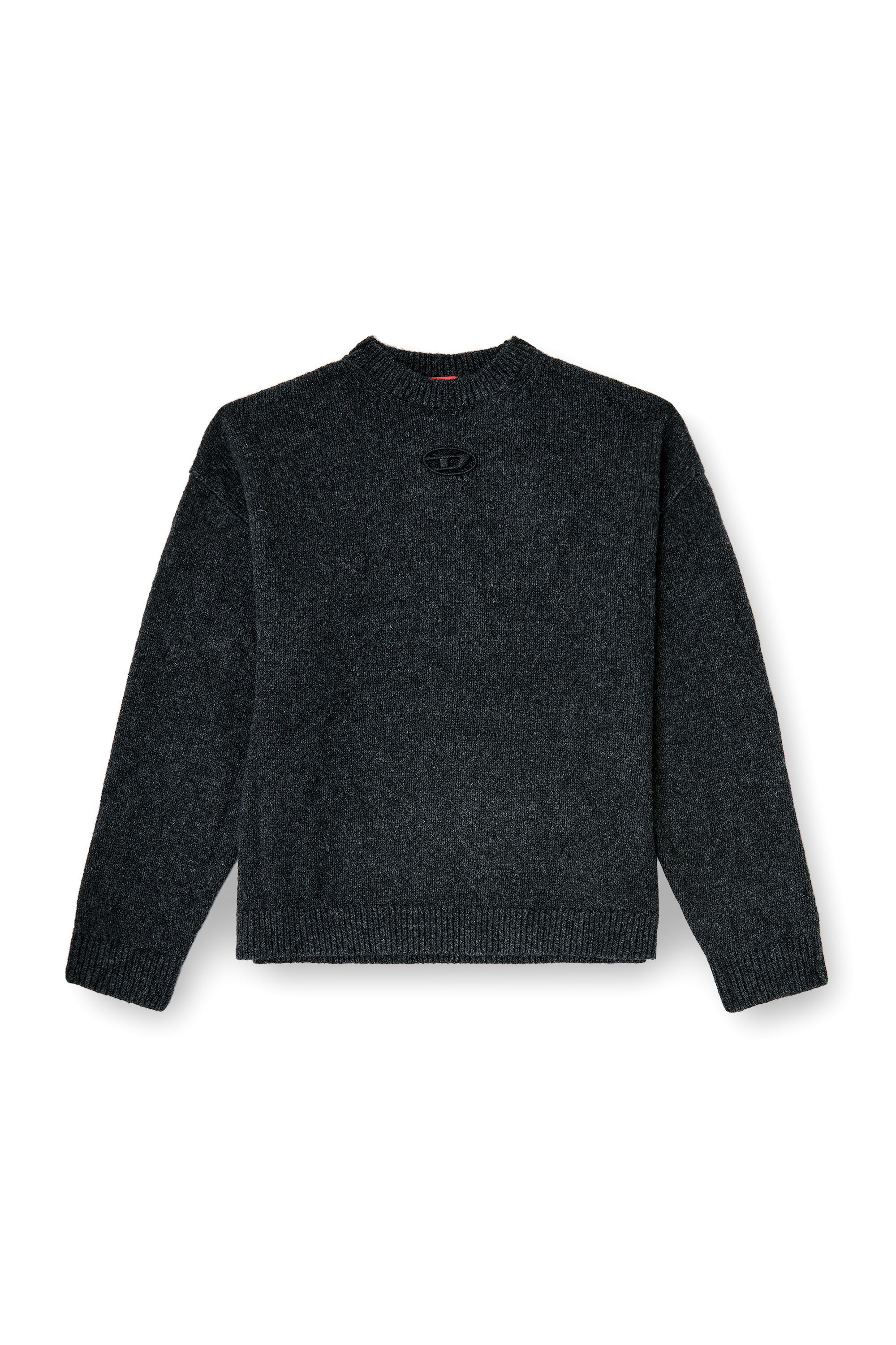 Diesel - K-AREESO, Herren Pullover aus Woll- und Alpakamischung in Schwarz - 2
