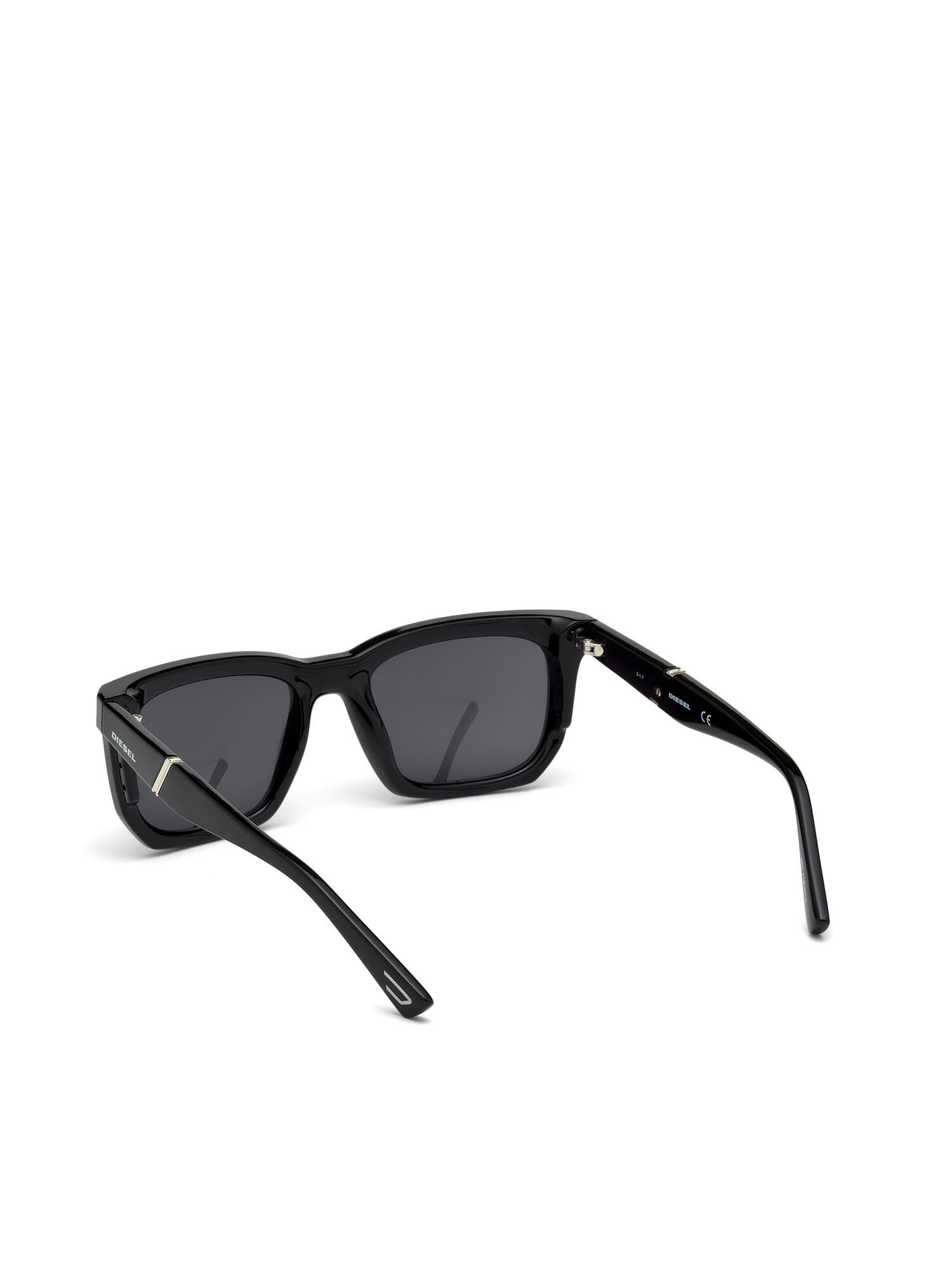 DL0254 Man: Square eyewear with slim blinders | Diesel
