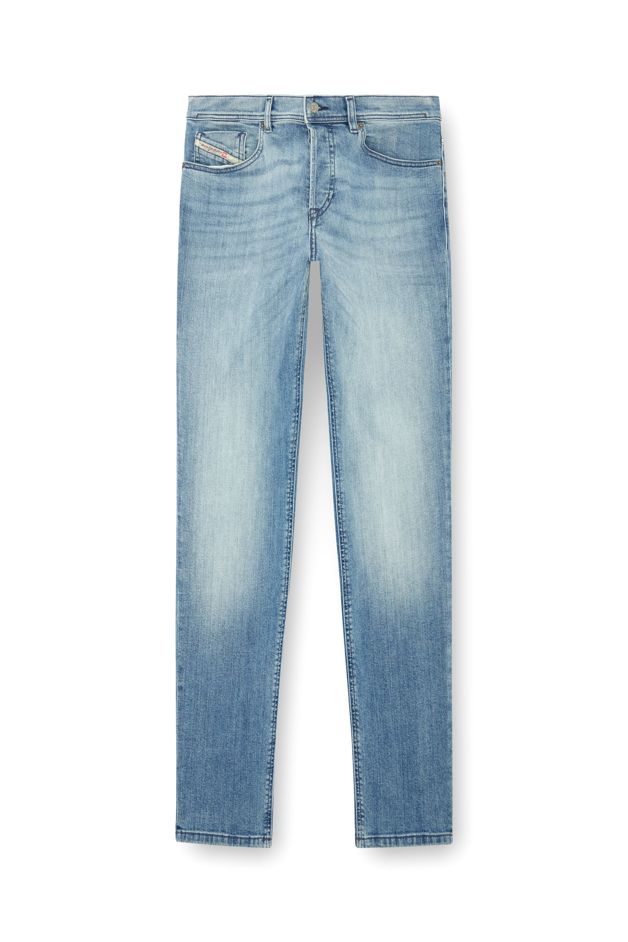 Diesel - Homme Tapered Jeans 2023 D-Finitive 0GRDI, Bleu Clair - Image 2