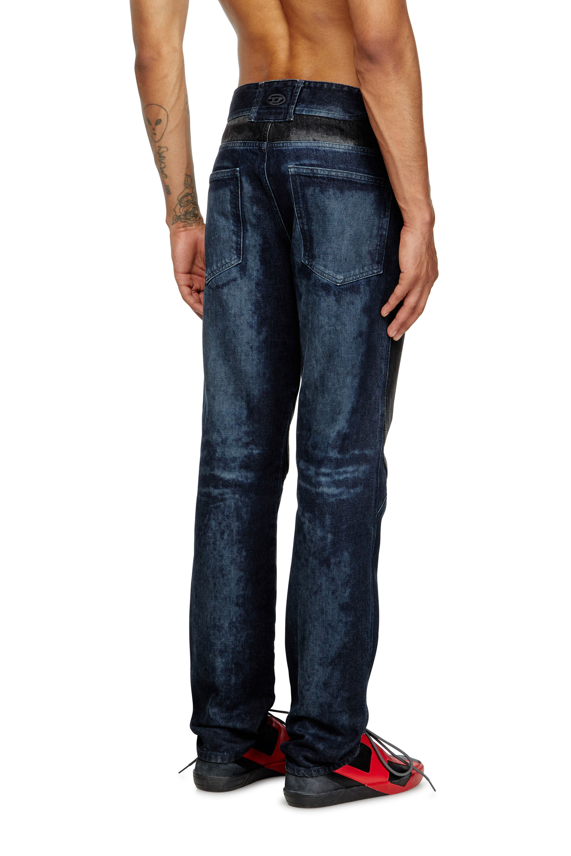 Diesel - Regular Jeans D-Bucy 007BX Homme, Bleu Foncé - Image 4