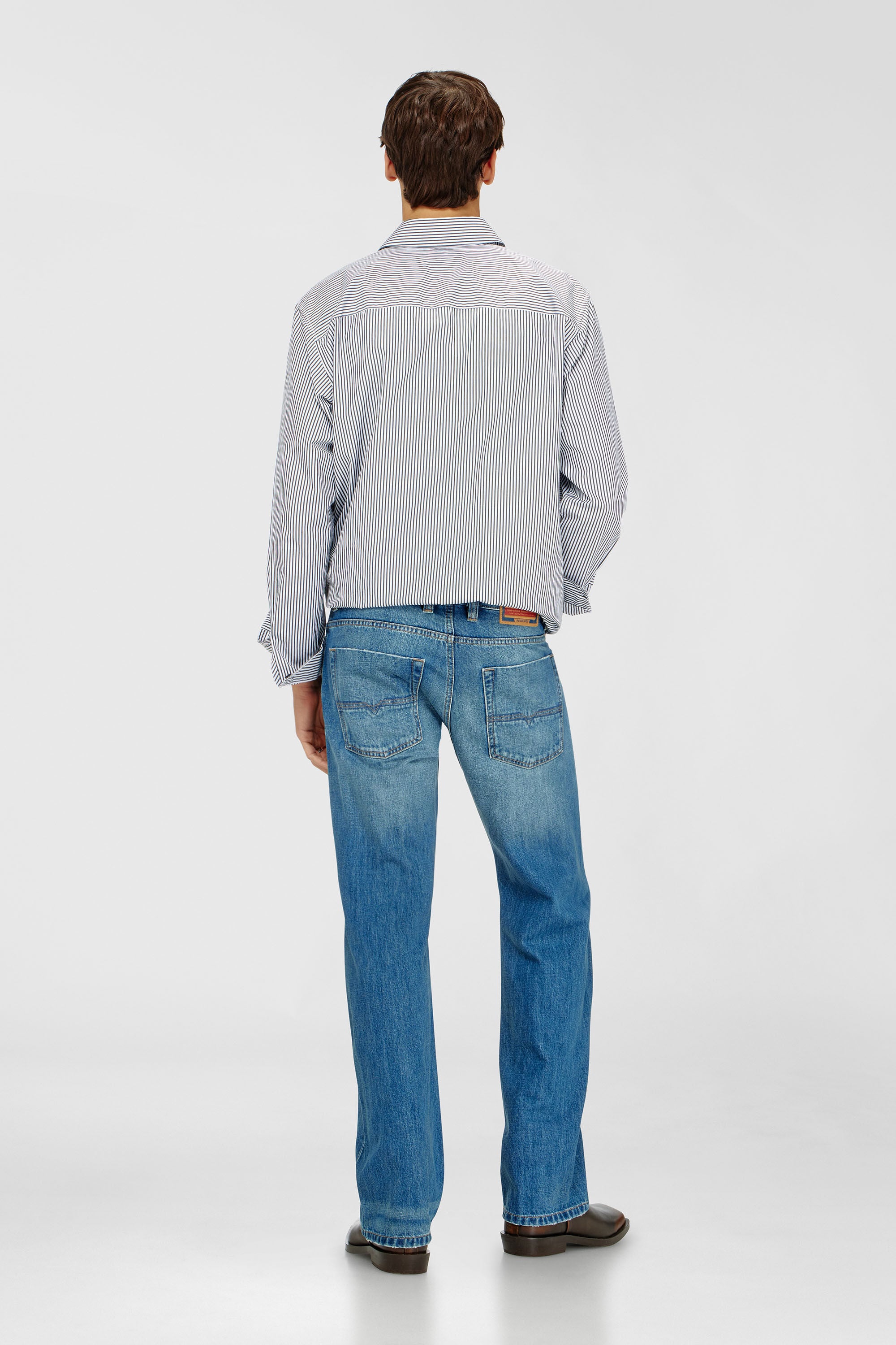 Diesel - Relaxed Jeans 1980 D-Eeper 0DLDC Homme, Bleu moyen - Image 3