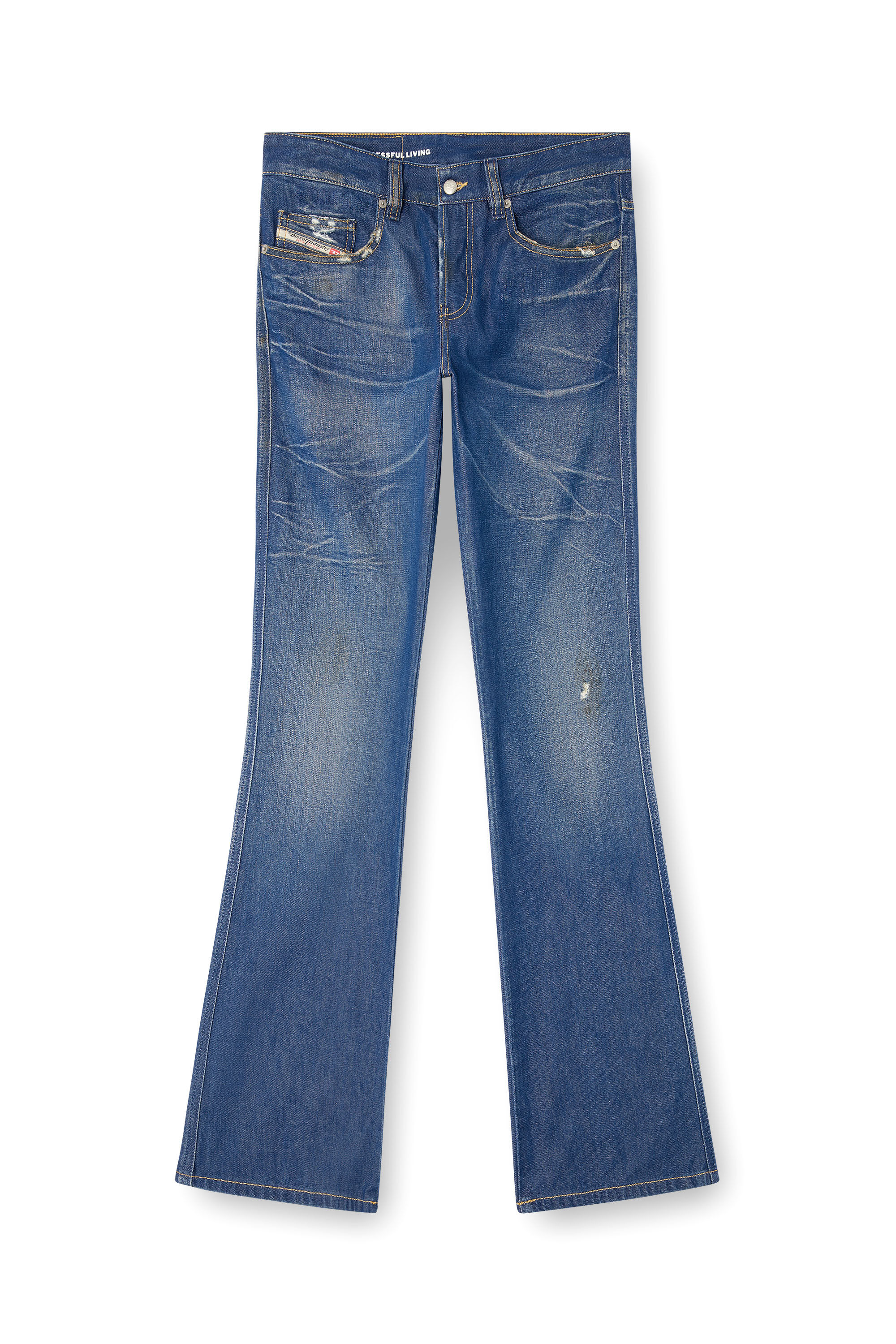 Diesel - Bootcut Jeans 1998 D-Buck 09M60 Uomo, Blu Scuro - Image 2