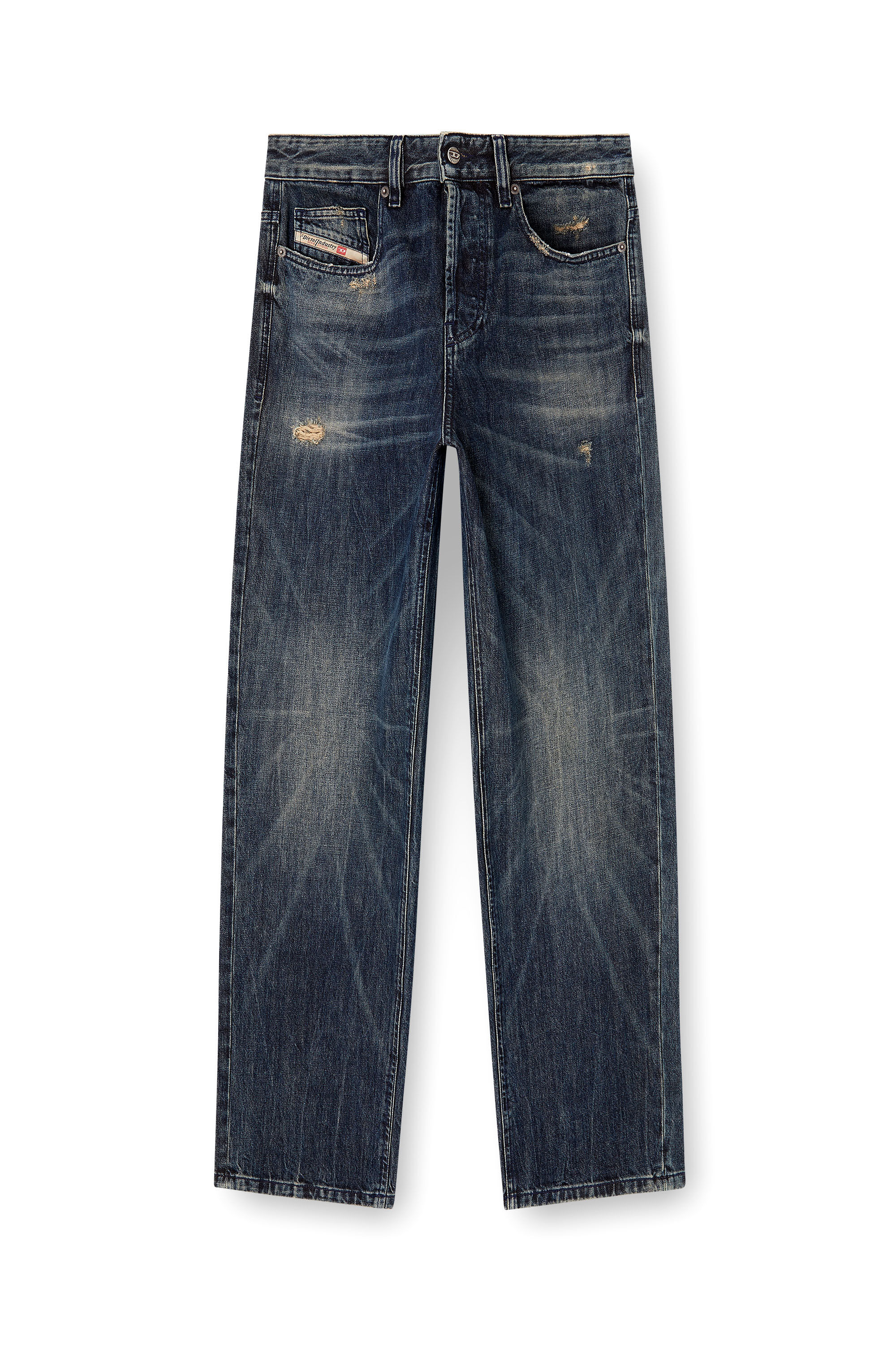 Diesel - Relaxed Jeans 2001 D-Macro 0ADBZ Homme, Bleu Fonc&eacute; - Image 6