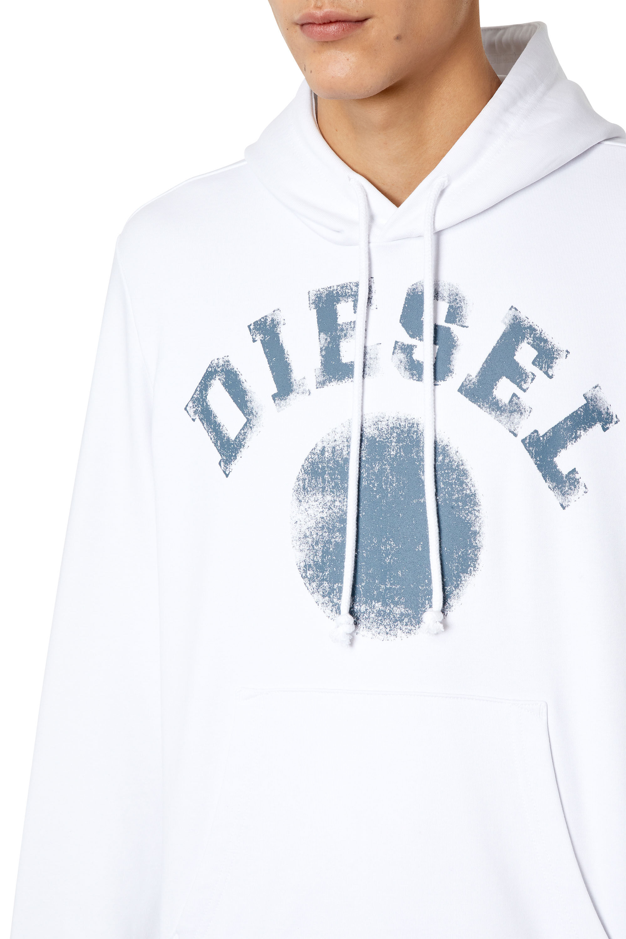 Diesel - S-GINN-HOOD-K30, Bianco - Image 6
