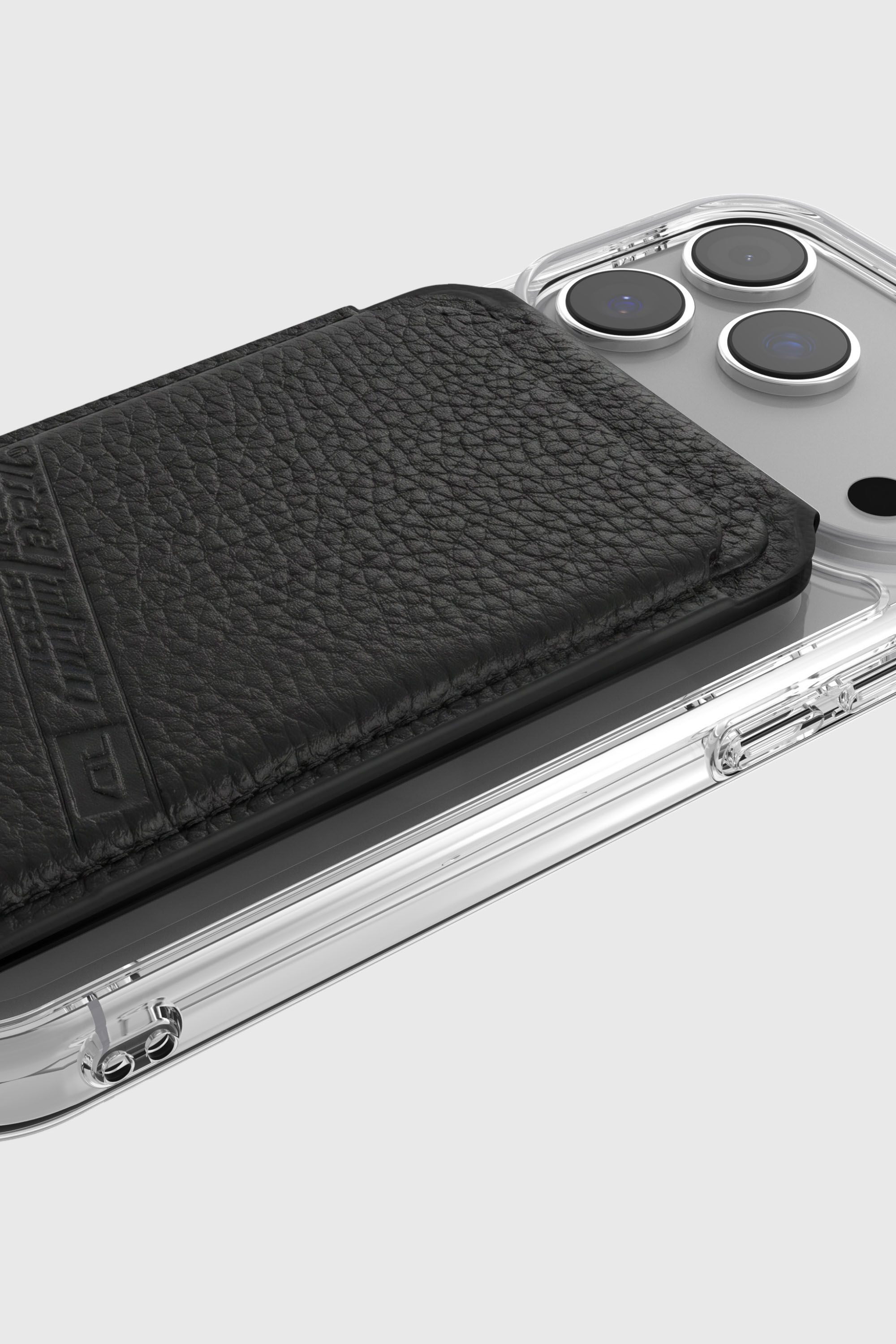 Diesel - 60649 CARD HOLDER, Portacarte MagSafe Flag D Unisex in Nero - 4
