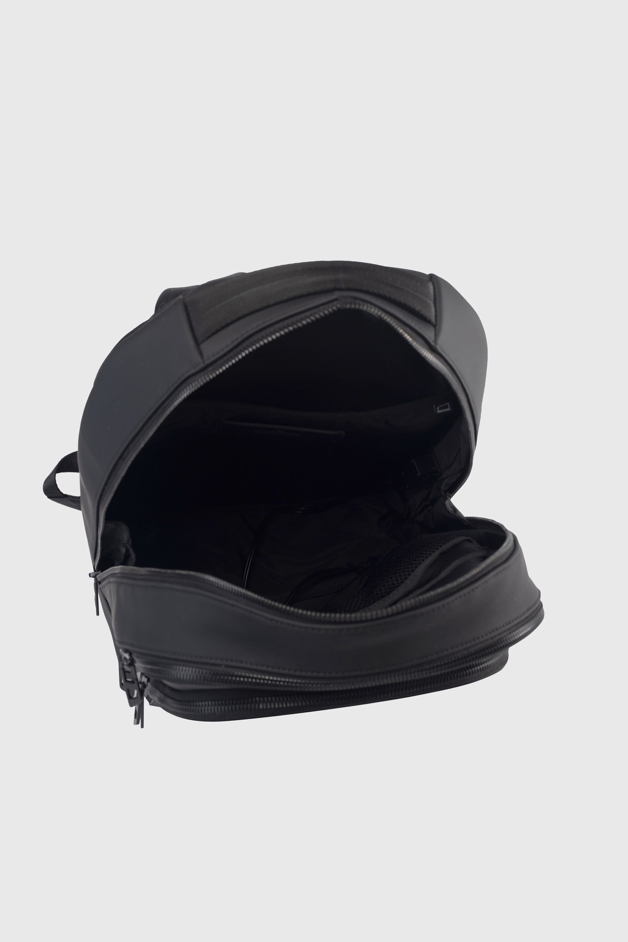 Diesel - DIESEL ALUMINUM BACKPACK DSB003, Zaino business funzionale Unisex in Nero - 3