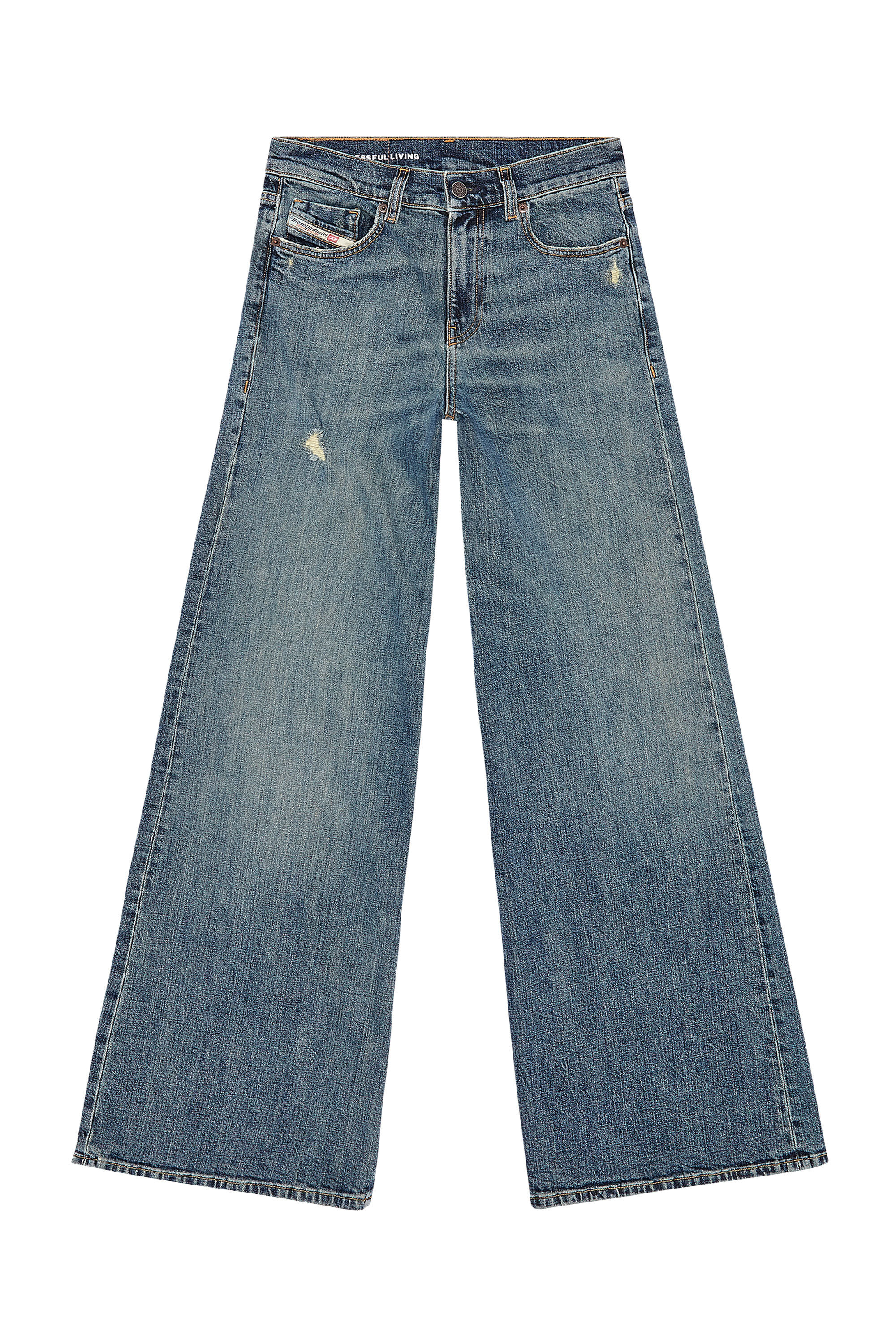Diesel - Bootcut and Flare Jeans 1978 D-Akemi 0DQAC, Blu medio - Image 2