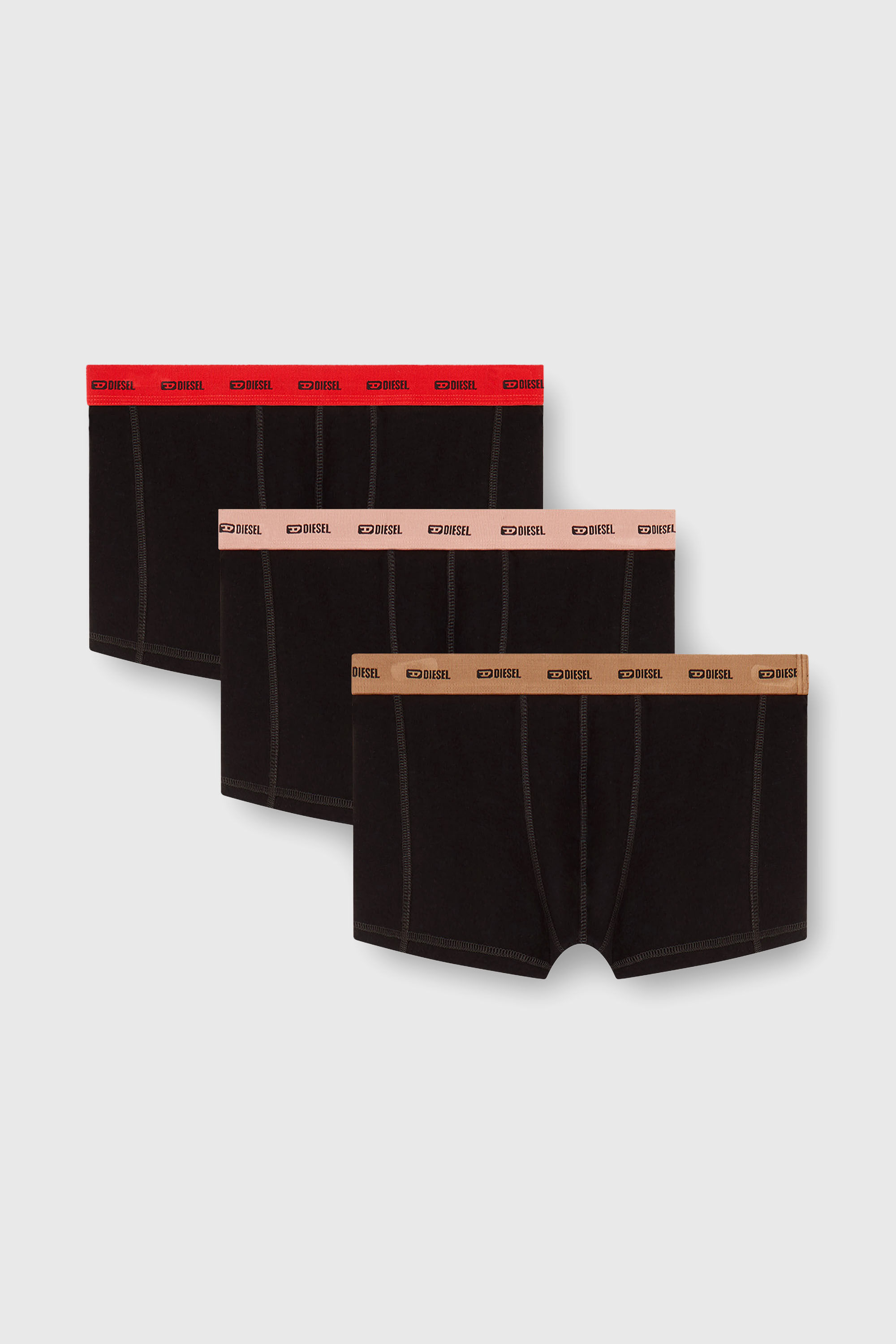 Diesel - DAMIEN-UTLT-3PACK, Set da tre boxer Uomo in Nero - 2