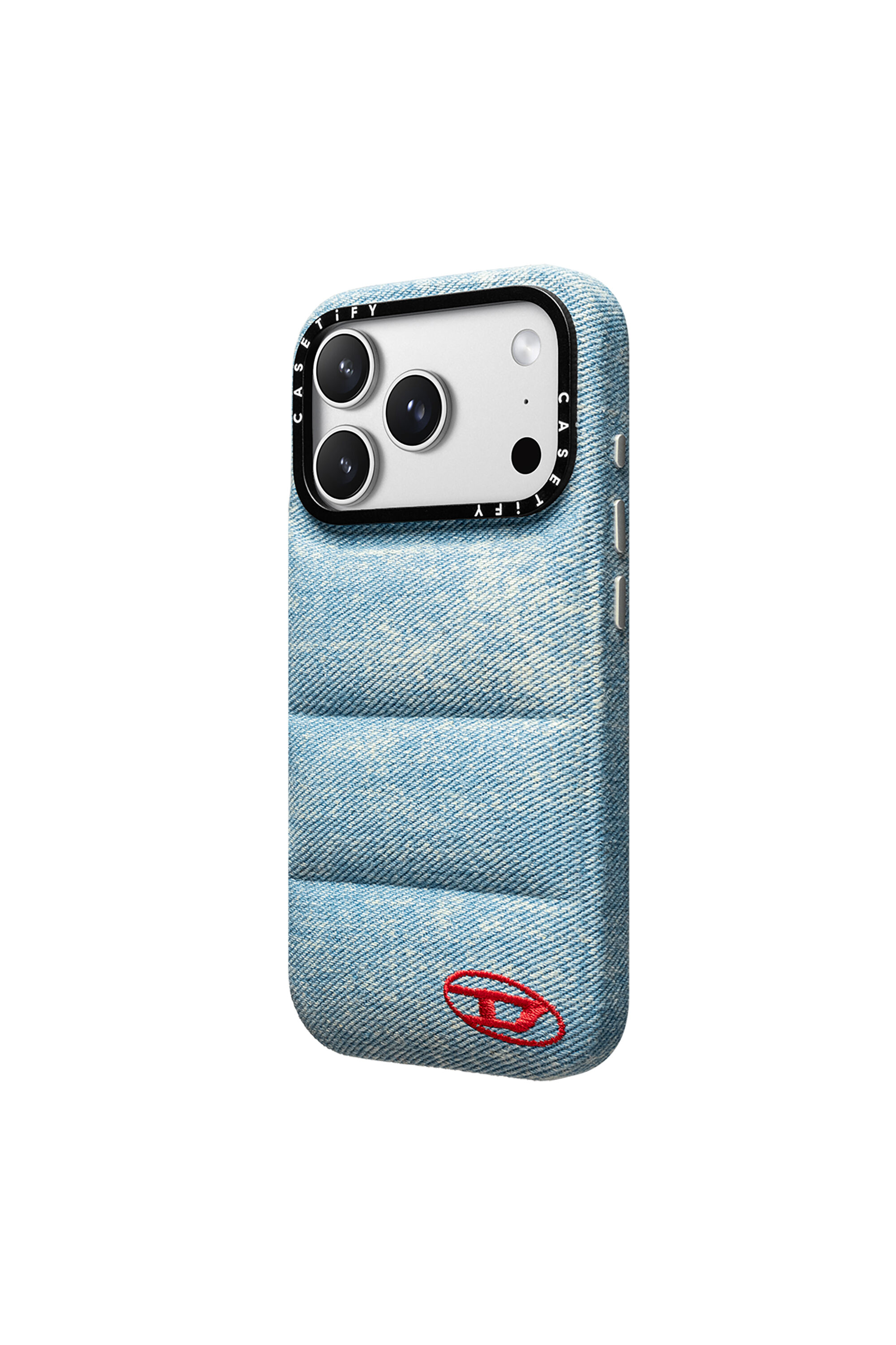 Diesel - 60610 MOULDED CASE, Unisex Puffer‑H&uuml;lle f&uuml;r iPhone 17 Pro in Blau - 2