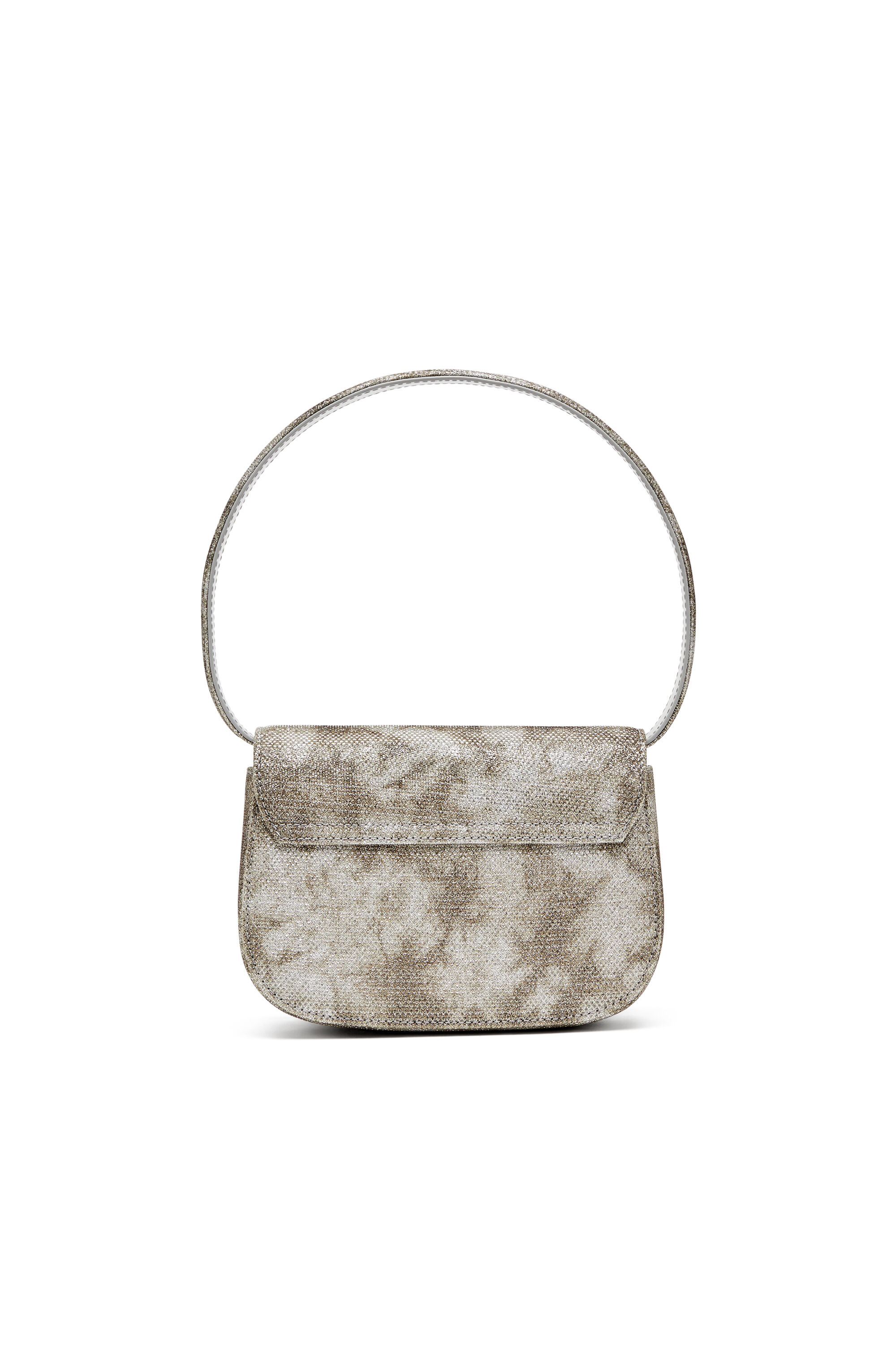 Diesel - 1DR, 1DR-Sac à bandoulière emblématique en tissu brillant Femme in Vert - 3