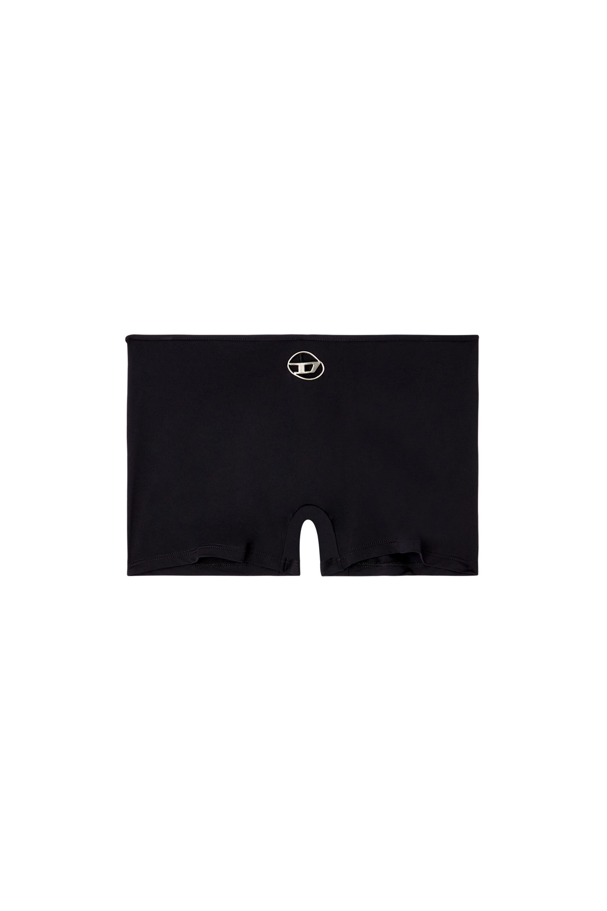 Diesel - SOFIA-UTLT, Boxer in microfibra con logo cut-out Donna in Nero - 2