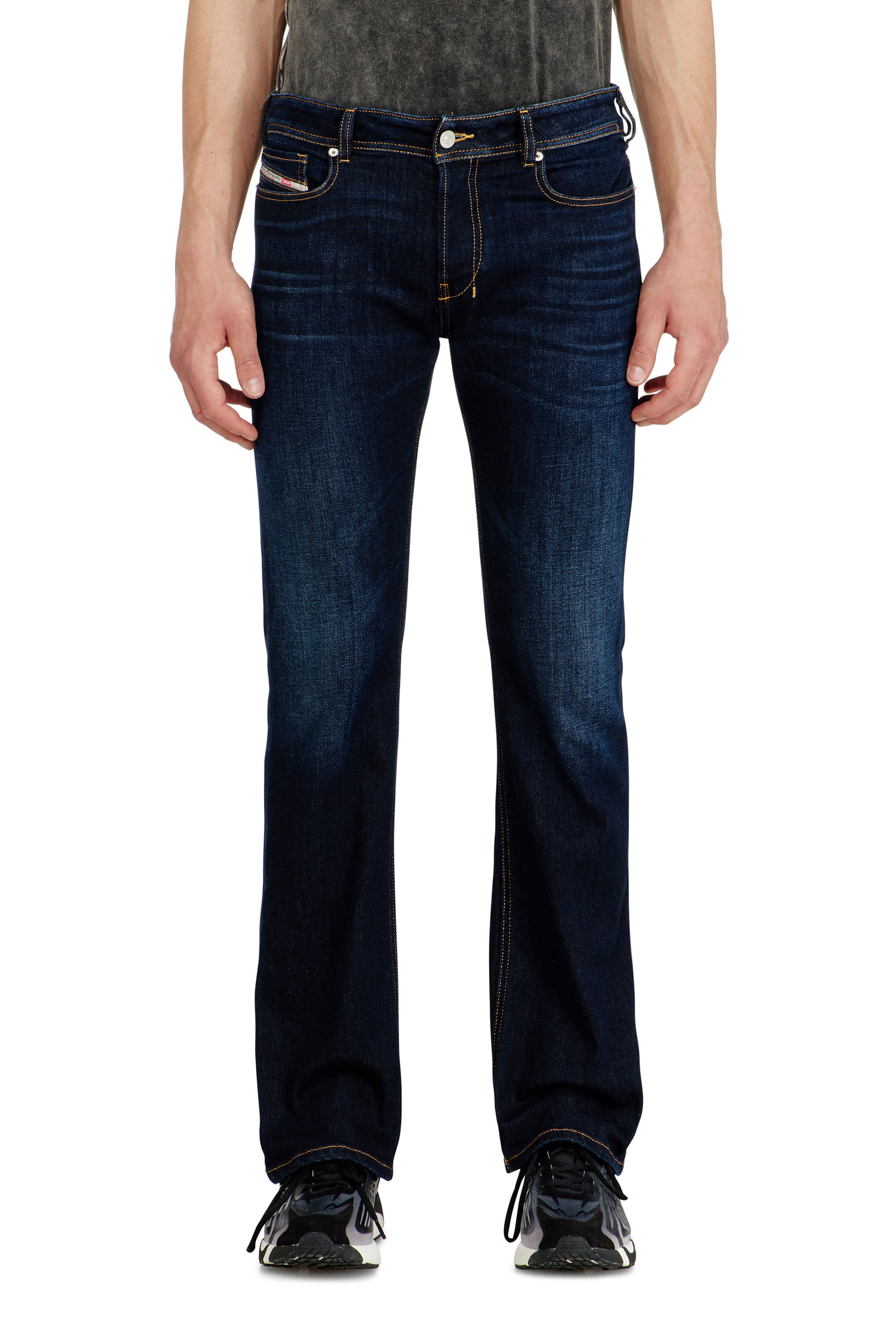 Diesel - Bootcut Jeans 2007 Zatiny 09Q15 Homme, Bleu Fonc&eacute; - Image 4