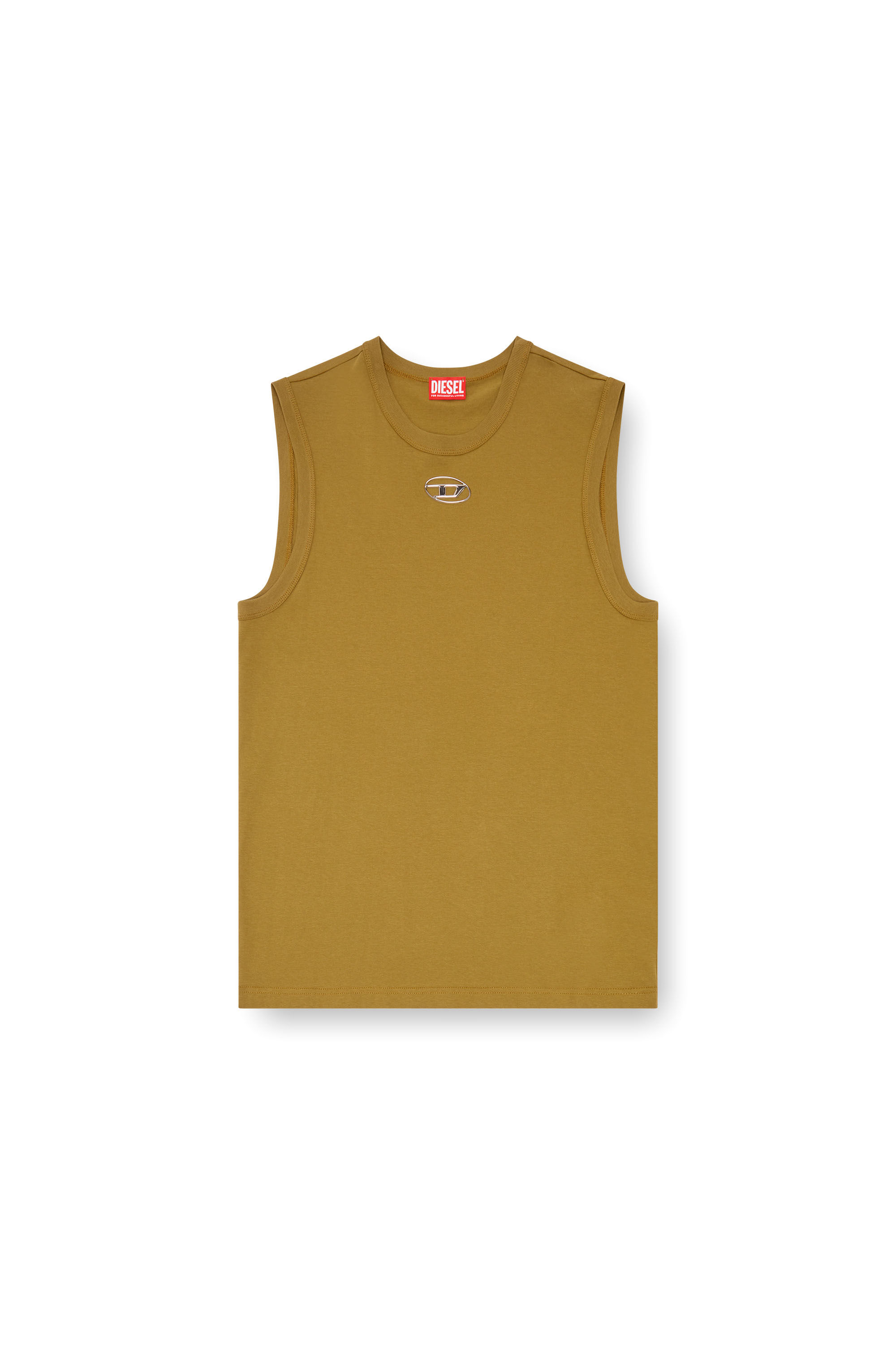 Diesel - T-BISCO-OD, Uomo Tank top with injection-moulded Oval D in ToBeDefined - Image 2