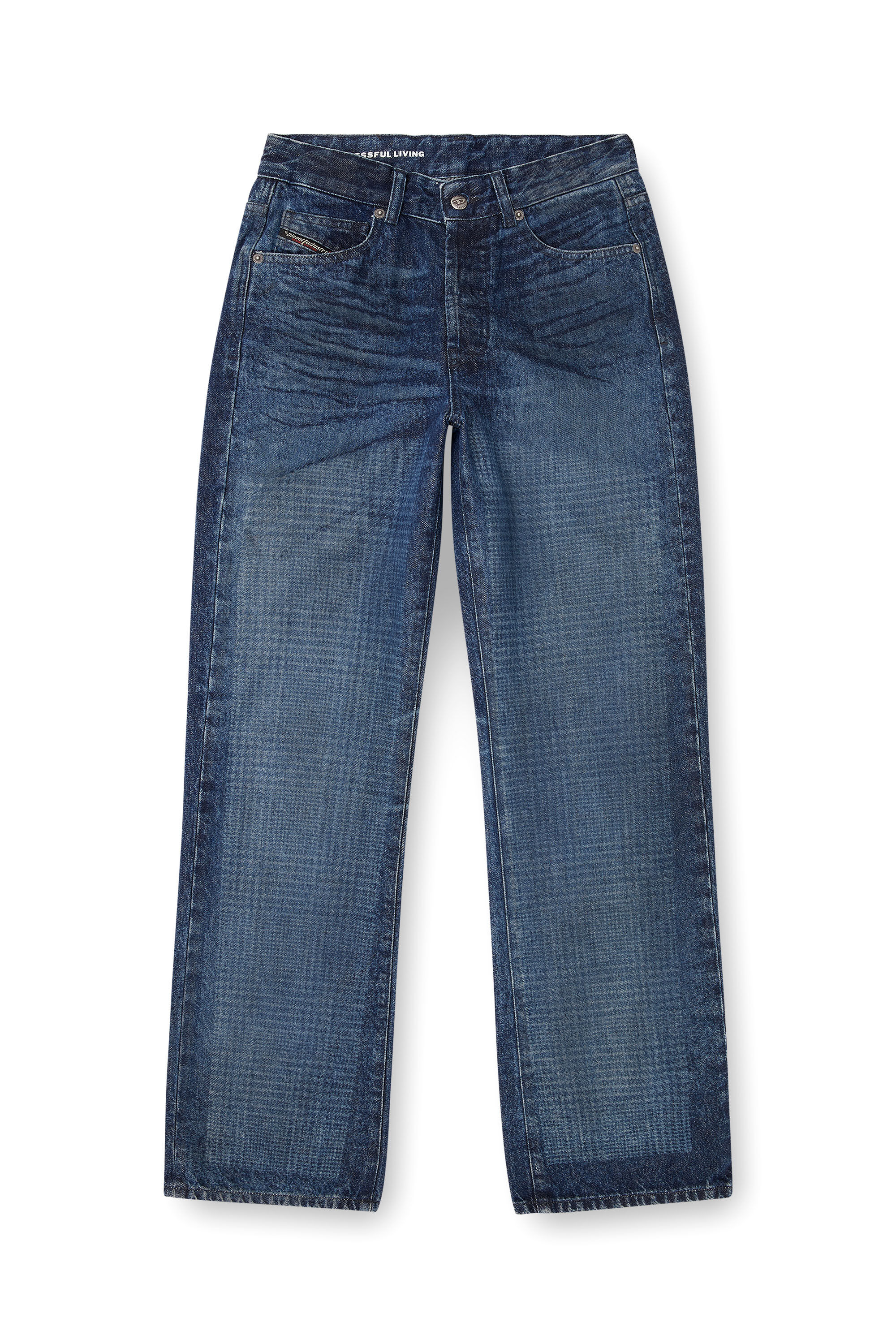 Diesel - Regular Jeans 1971 D-Sent 007CV Donna, Blu Scuro - Image 2