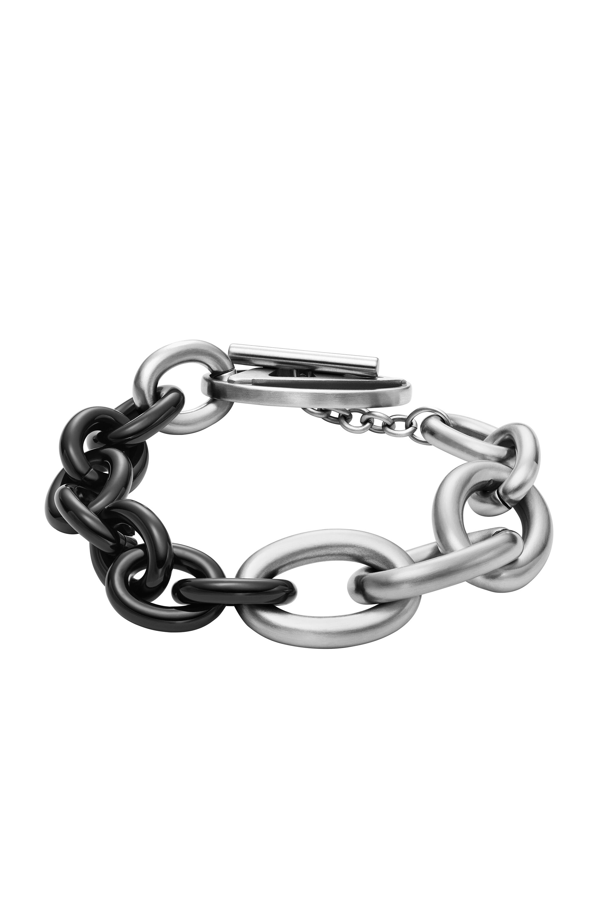 Diesel - DX1531931, Bracciale a catena in acciaio inossidabile bicolore Unisex in Argento - 2