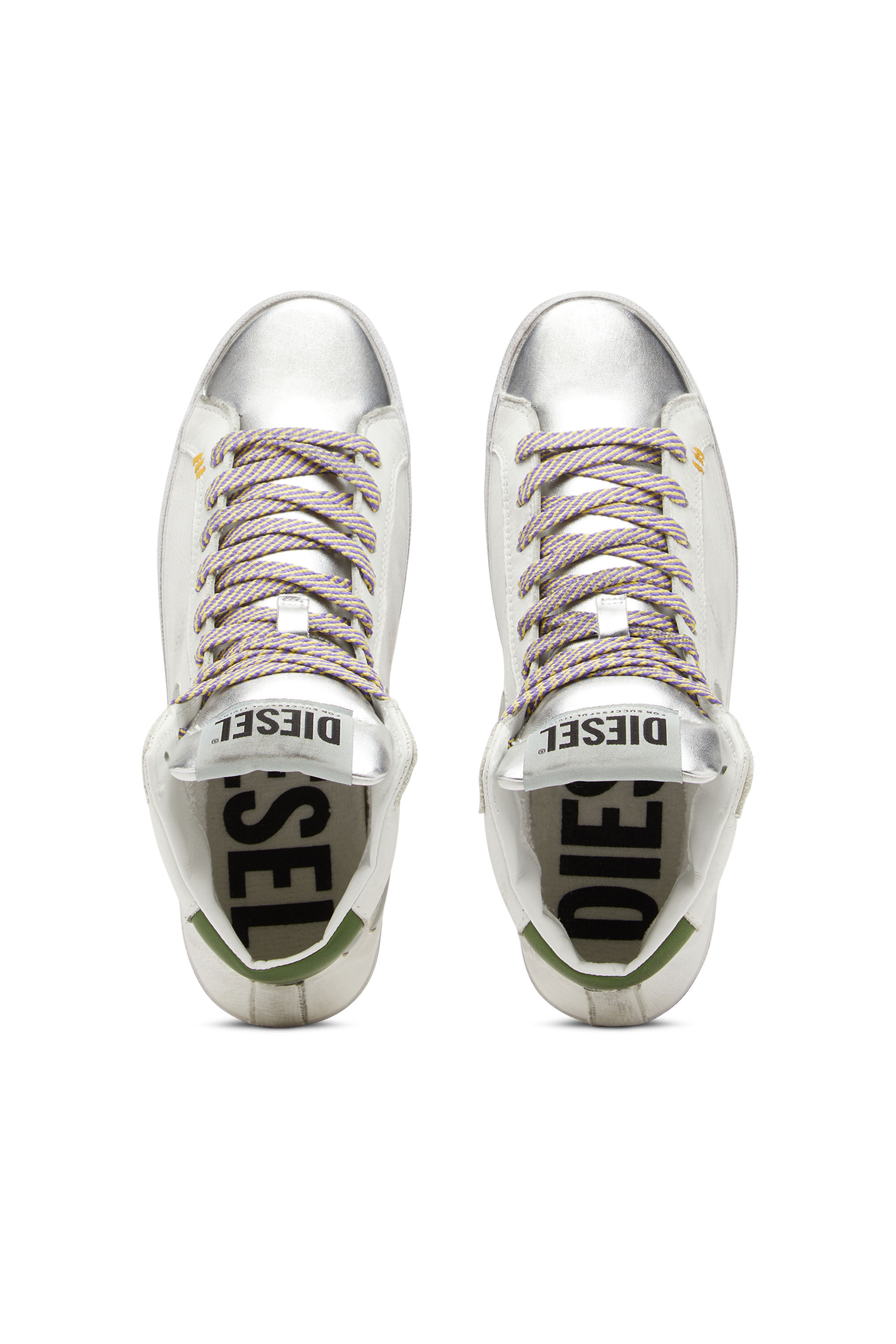 Diesel - S-LEROJI MID X, Bianco/Grigio - Image 4