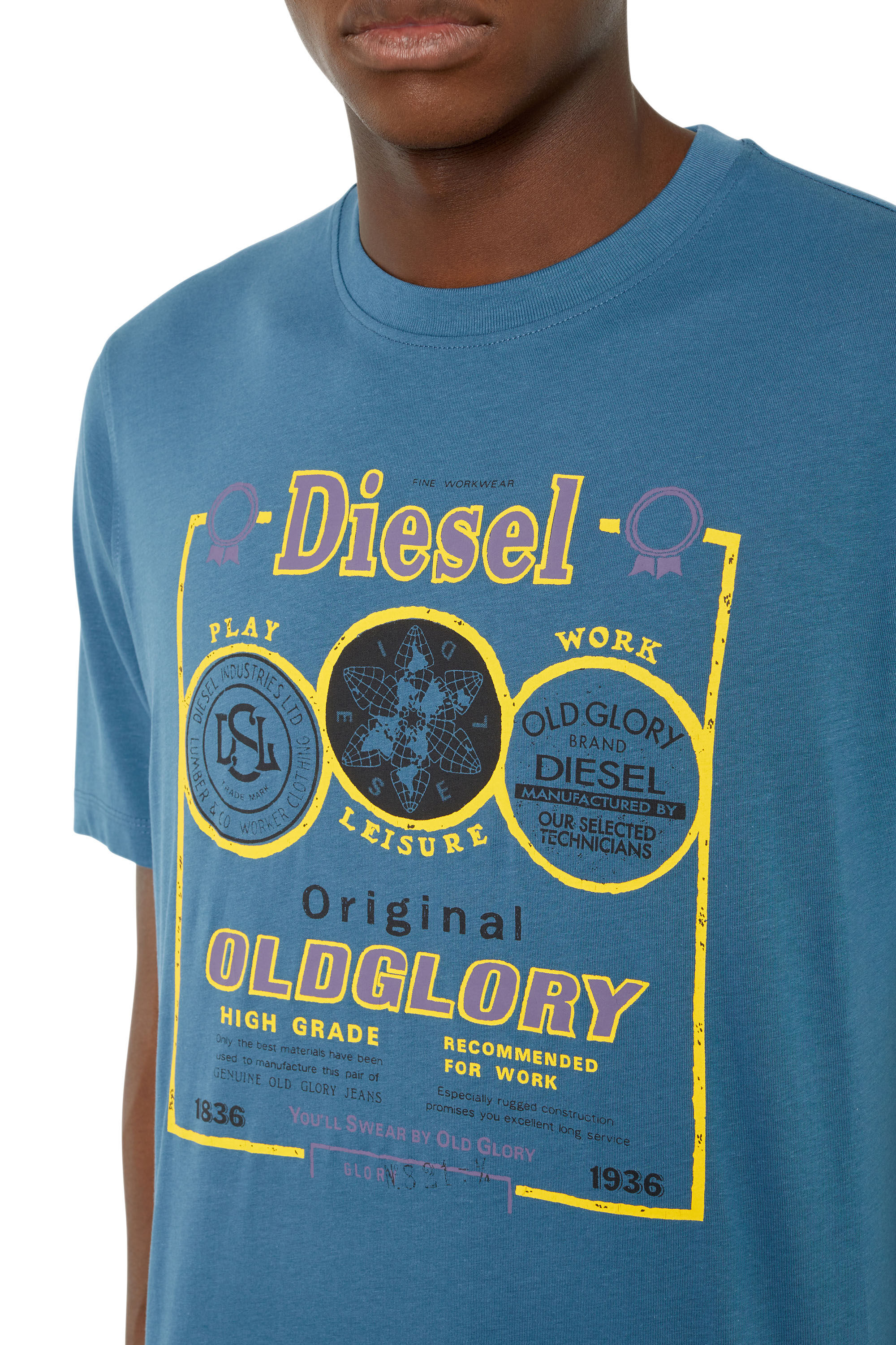 Diesel - T-JUST-E36, Blu - Image 6