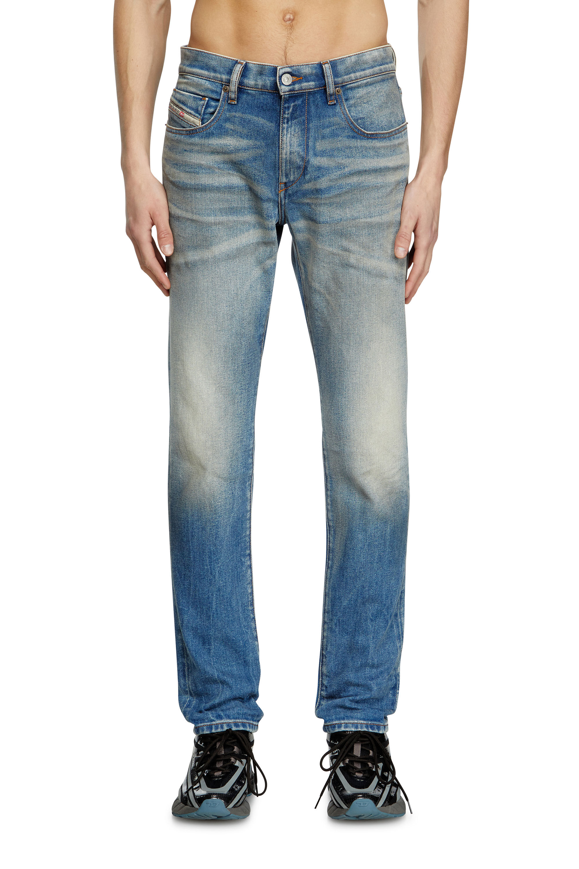 Diesel - Herren Slim Jeans 2019 D-Strukt 09L30, Mittelblau - 3