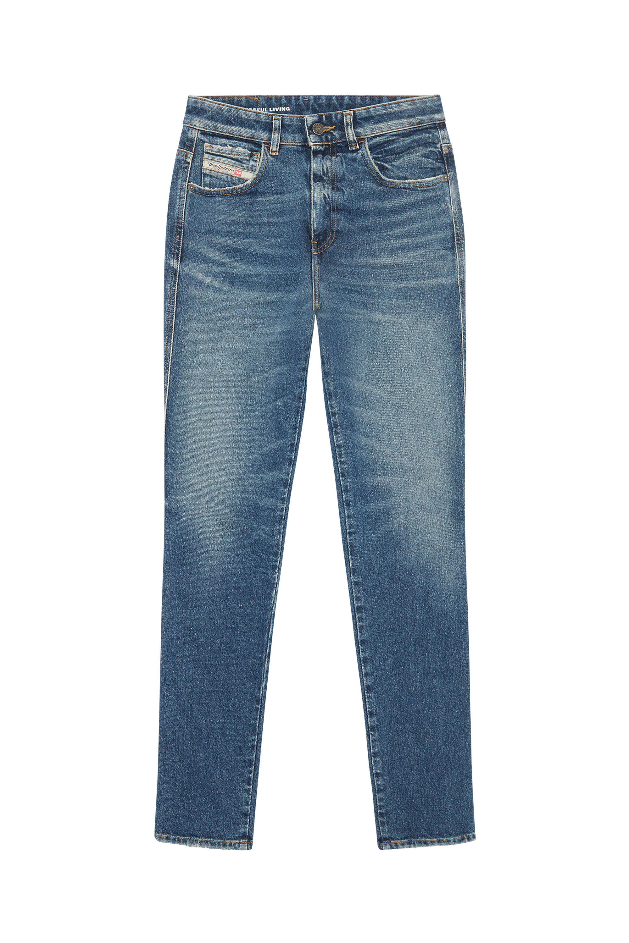 Diesel - 1994 007L1 Straight Jeans, Bleu moyen - Image 2
