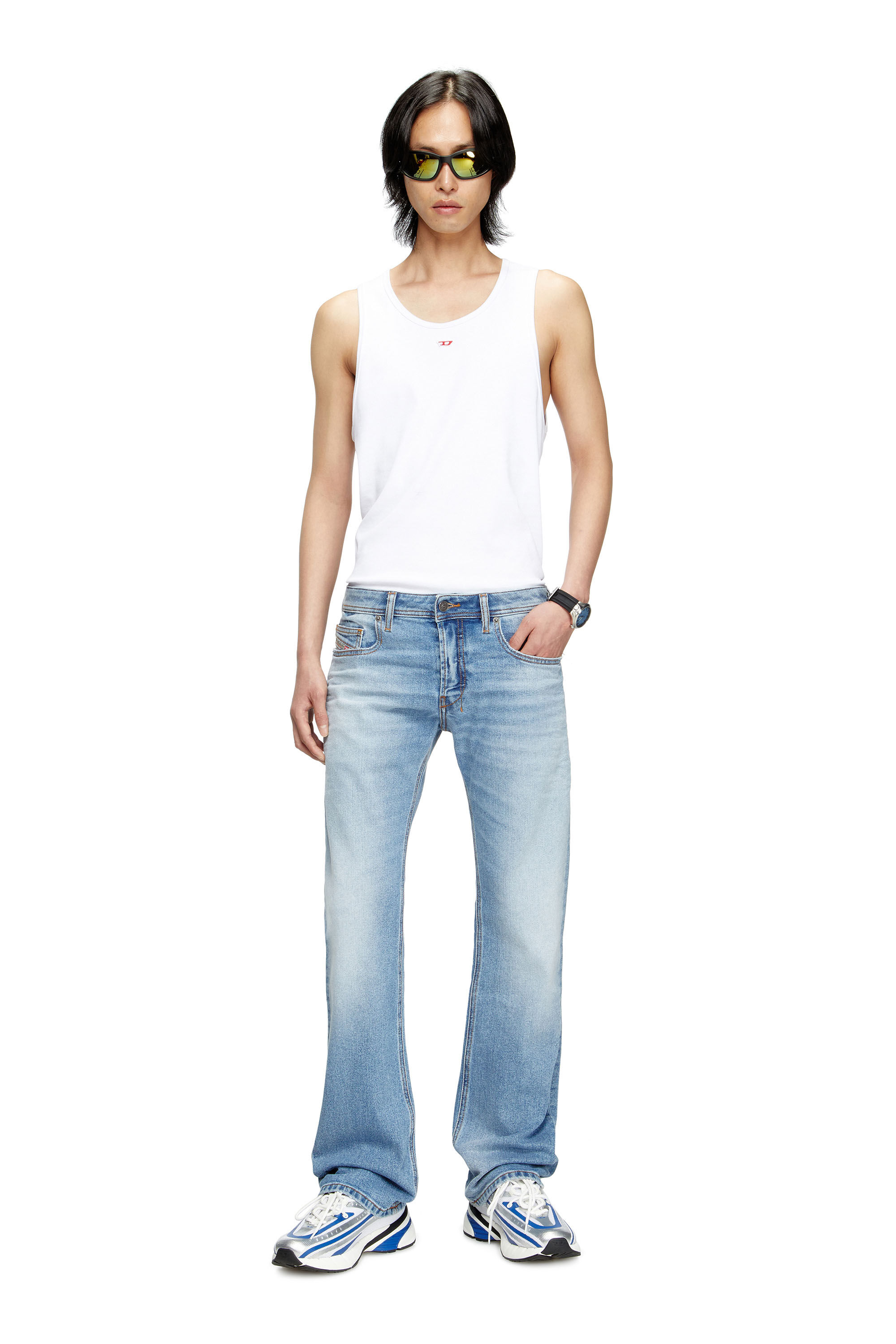 Diesel - Herren Bootcut Jeans 2007 Zatiny 0DBDV, Hellblau - 1