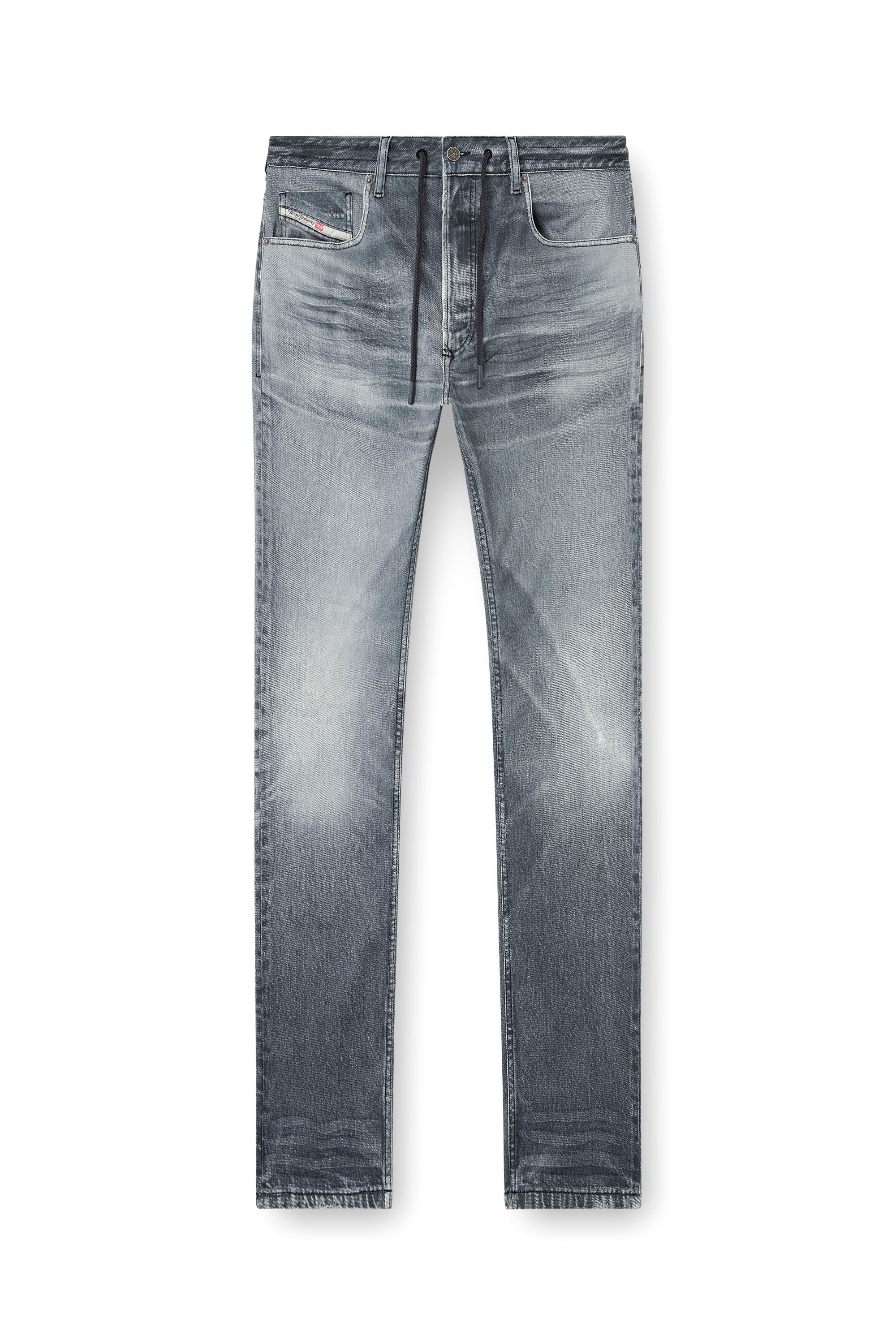 Diesel - Regular 2030 D-Krooley Joggjeans® 068PC Uomo, Blu Chiaro - Image 2