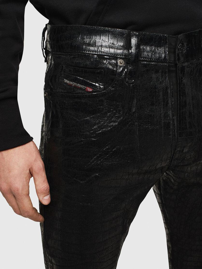D Istort 0094s Herren Jeans Skinny Schwarz Dunkelgrau Diesel